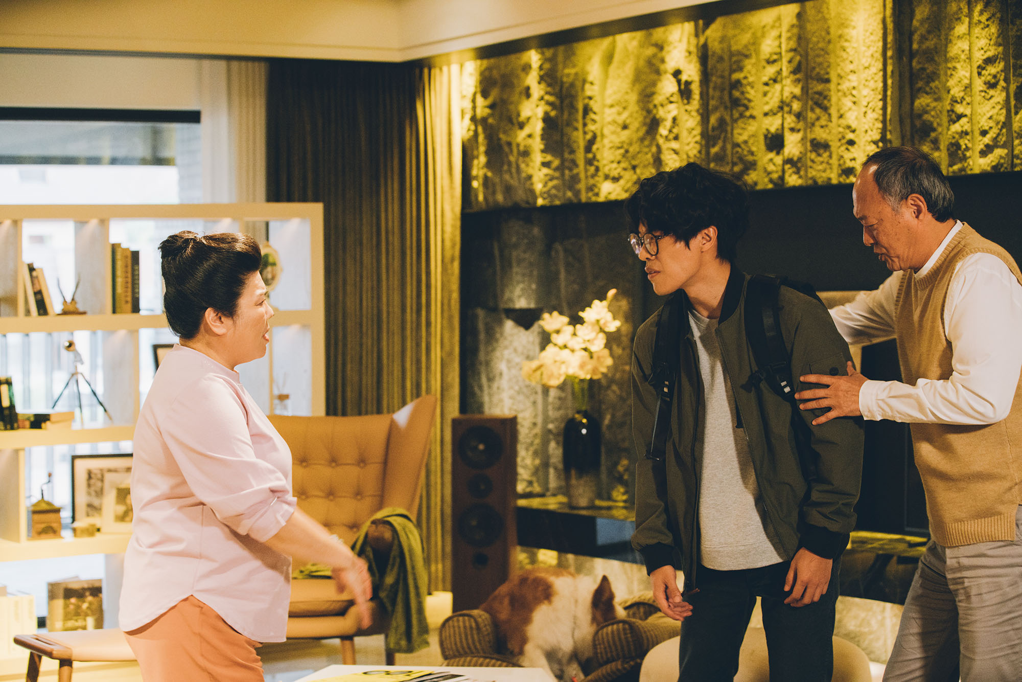 電影《花甲大人轉男孩》中金士傑（右）林美秀（左）合體現身，精彩劇情令人期待。