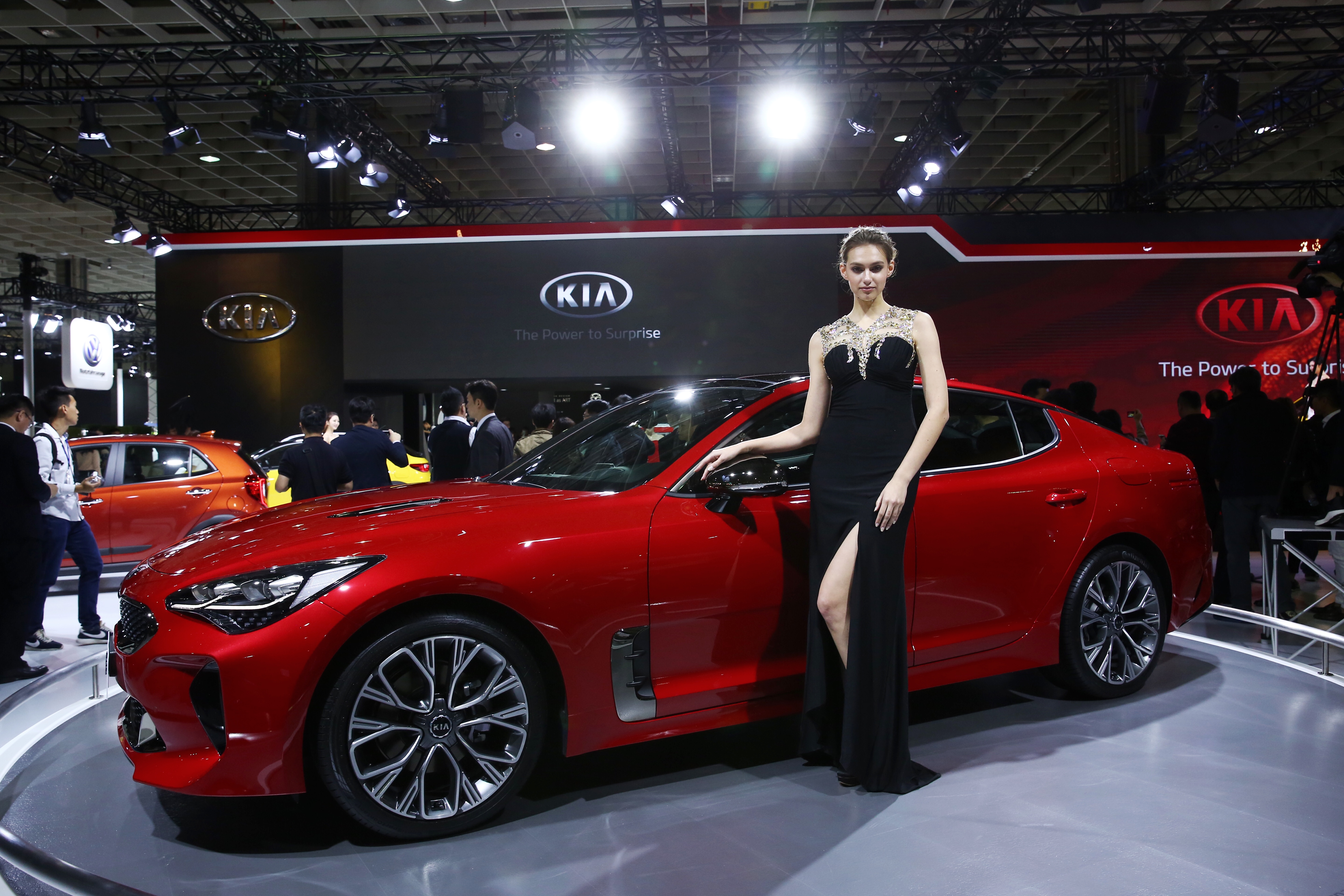 Kia Stinger GT。