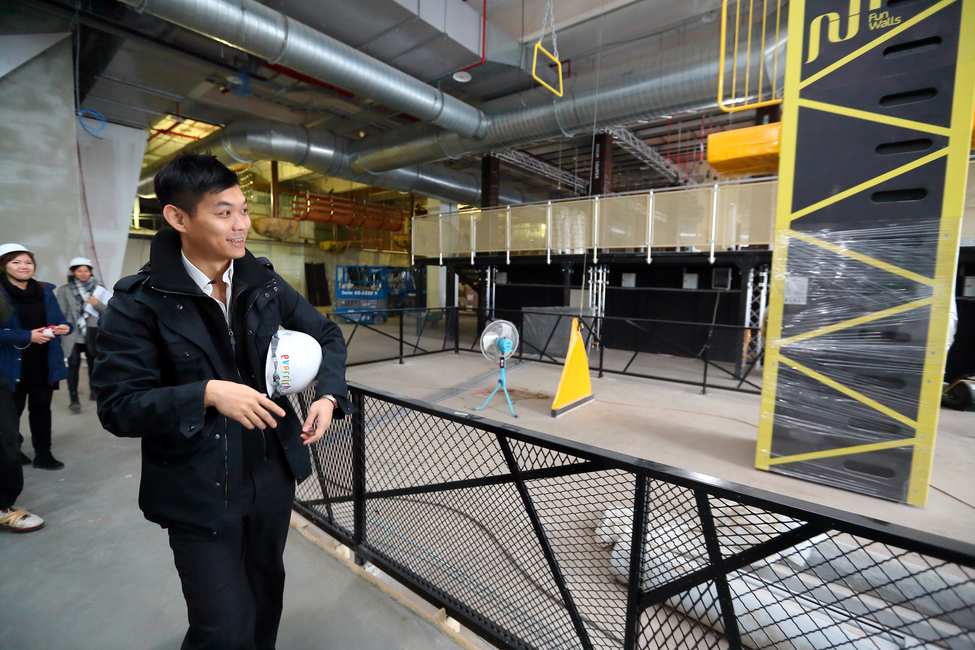 澎澄飯店要靠著極限運動設施吸客，打破澎湖只能做半年生意魔咒。