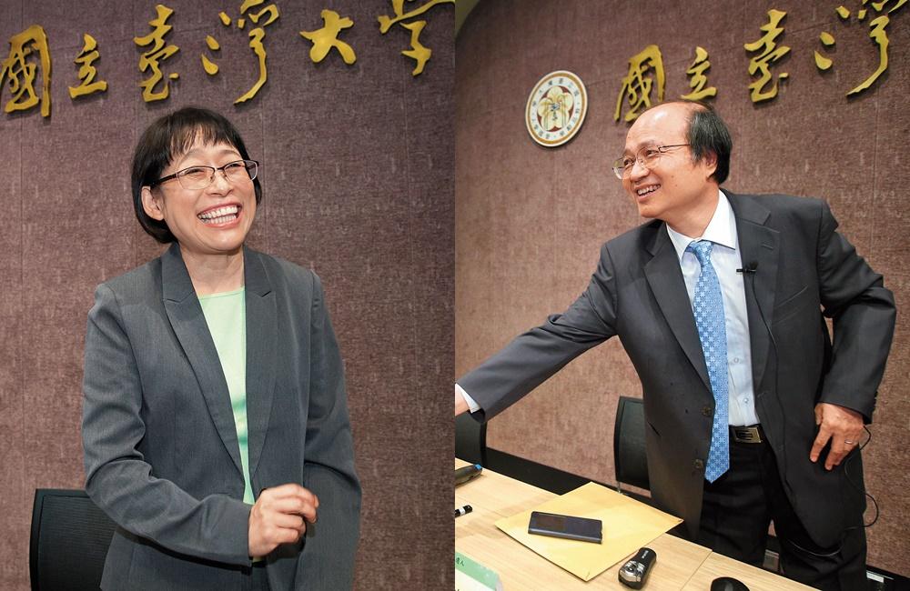 曾任李遠哲特助的前台大文學院院長陳弱水(右,聯合知識庫)聲勢看漲,中研院副院長周美吟(左)行事低調,備受李遠哲賞識。