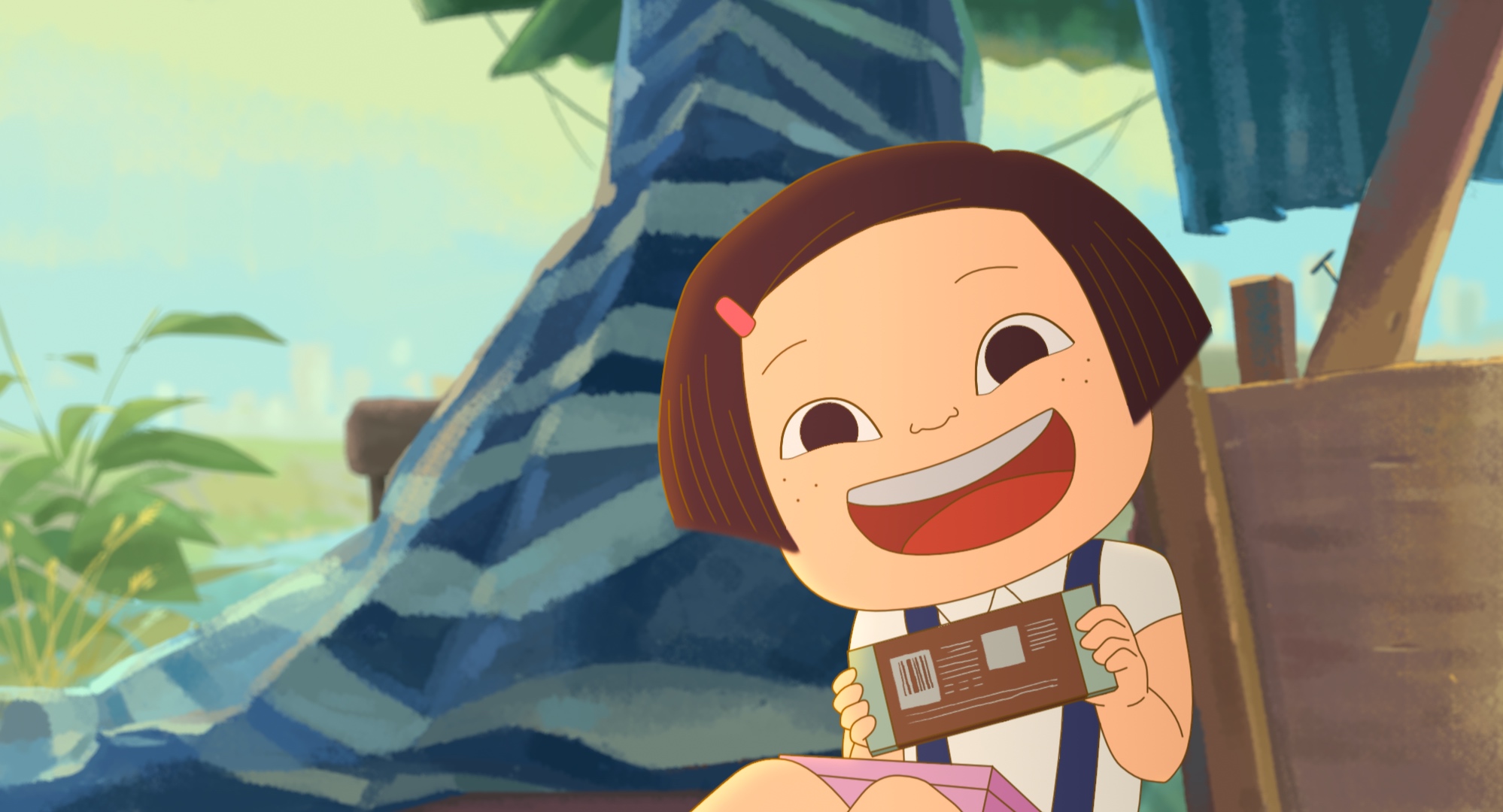 《幸福路上》透過一個台灣女孩小琪的成長故事，帶領觀眾見證台灣80年代至今的時代變遷。（傳影互動提供）