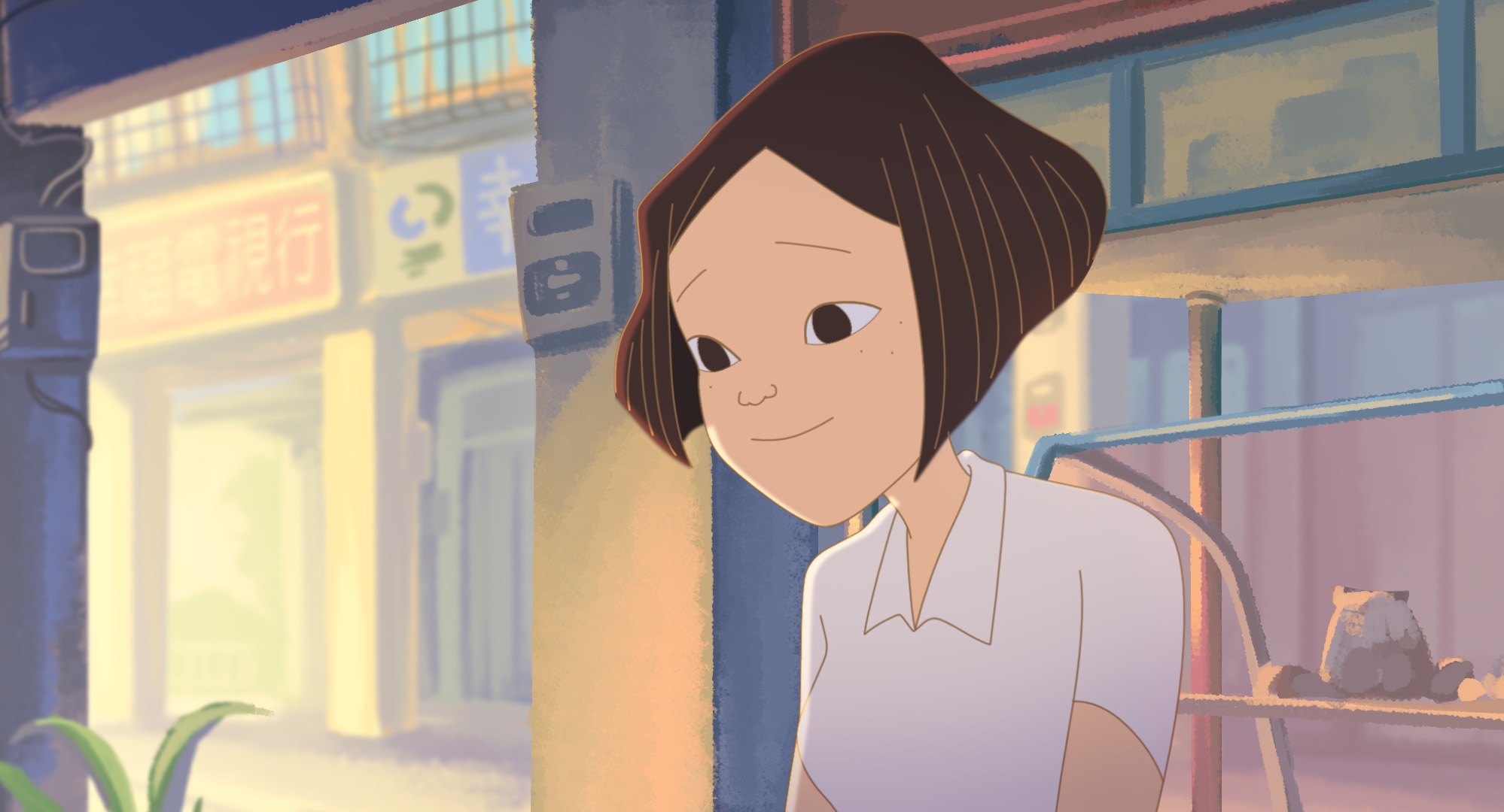 《幸福路上》裡長大的小琪由桂綸鎂配音，對幸福的定義充滿迷惘。（傳影互動提供）