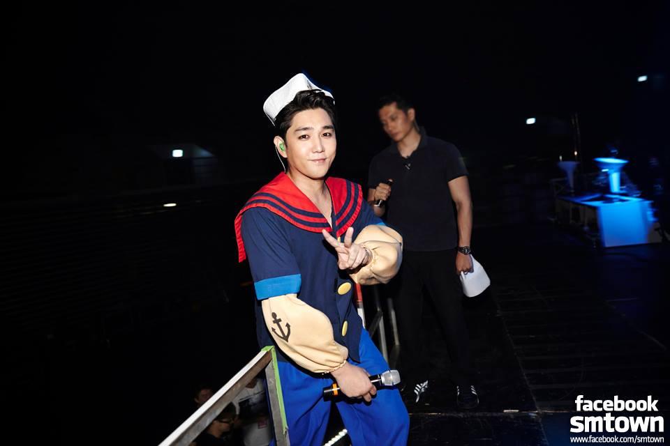 Super Junior強仁被隊長利特說是「疼痛的手指」。(翻攝自Super Junior FB)