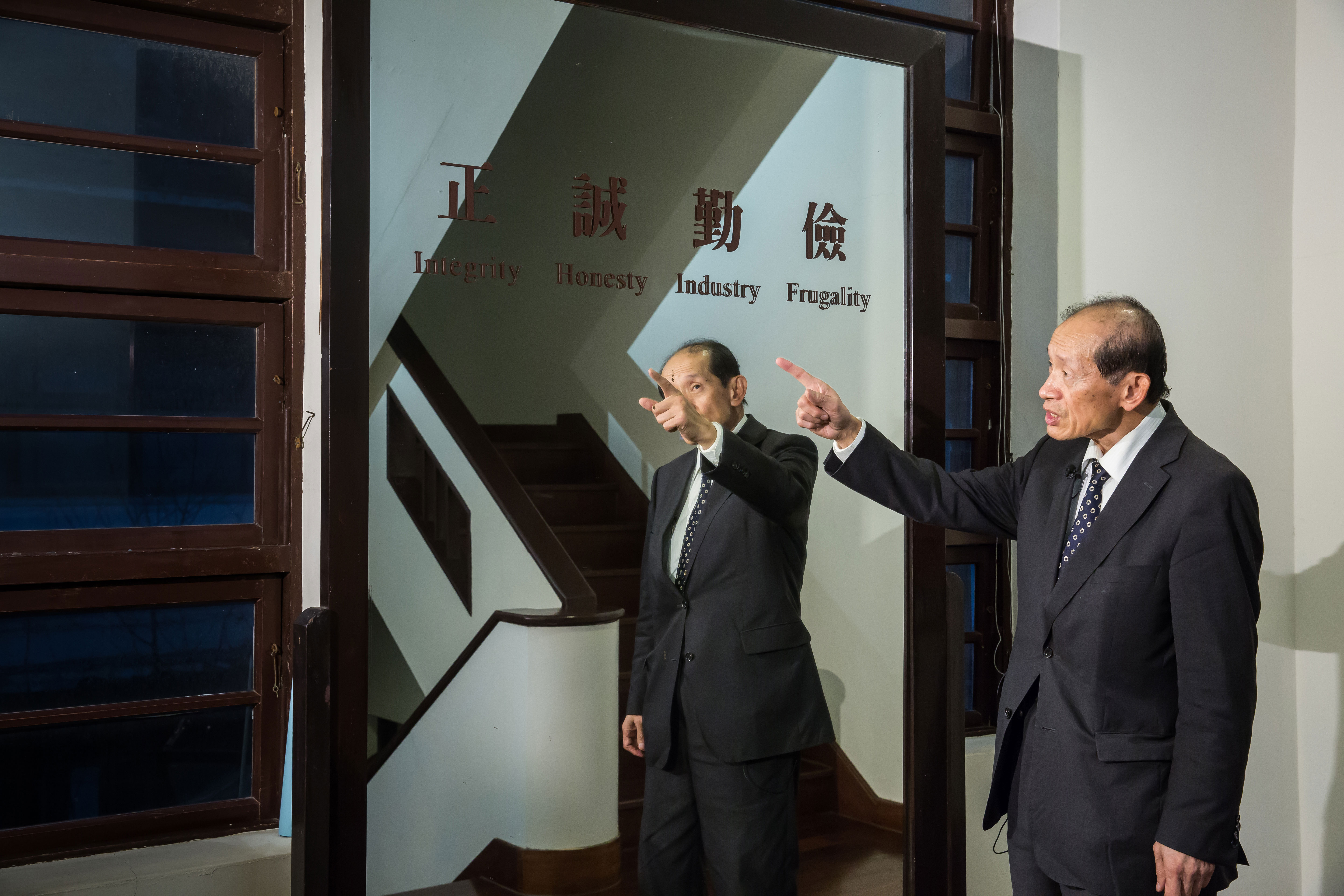 大同多媒體個人電腦獲國家產品形象獎，林蔚山代表出席領獎。（大同公司提供）