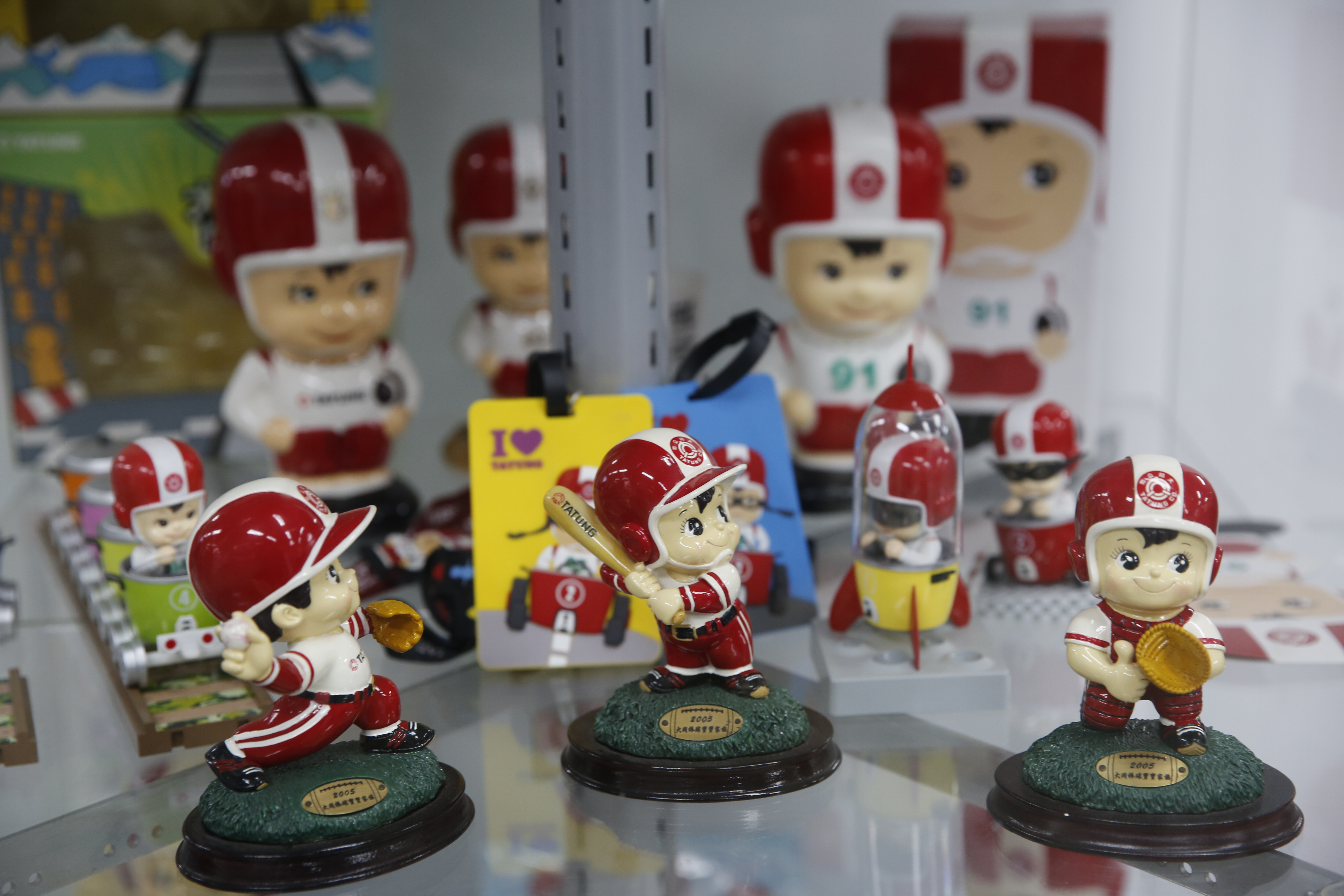 結合棒球的大同寶寶，整組也曾在網路喊價達上萬元。