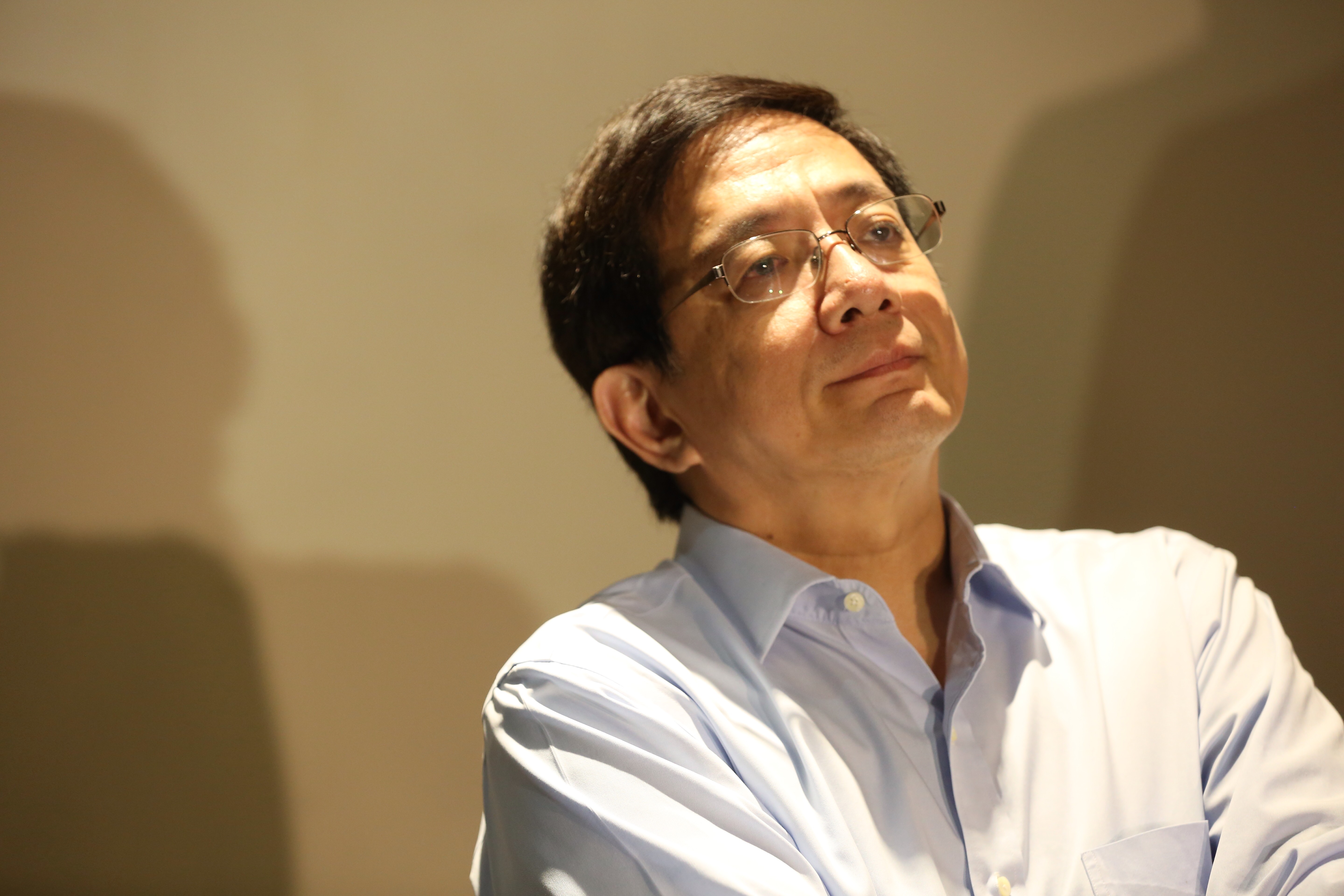 台大校長當選人管中閔當選後首度公開露面，他強調，改變是台大唯一出路。