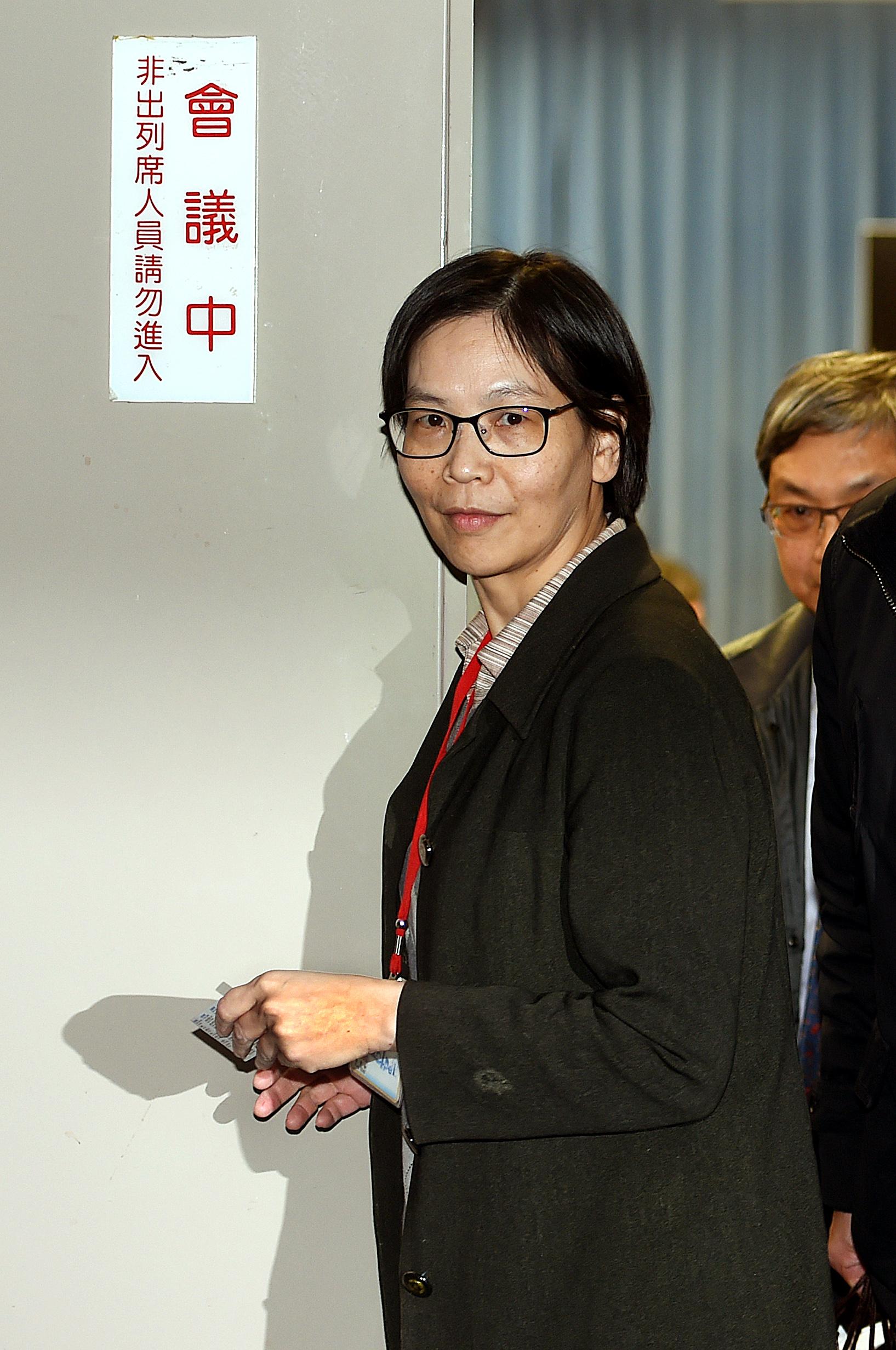 極力主張柯與綠營修補關係的簡余晏,認為蔡壁如(圖)在關鍵時刻幫倒忙。