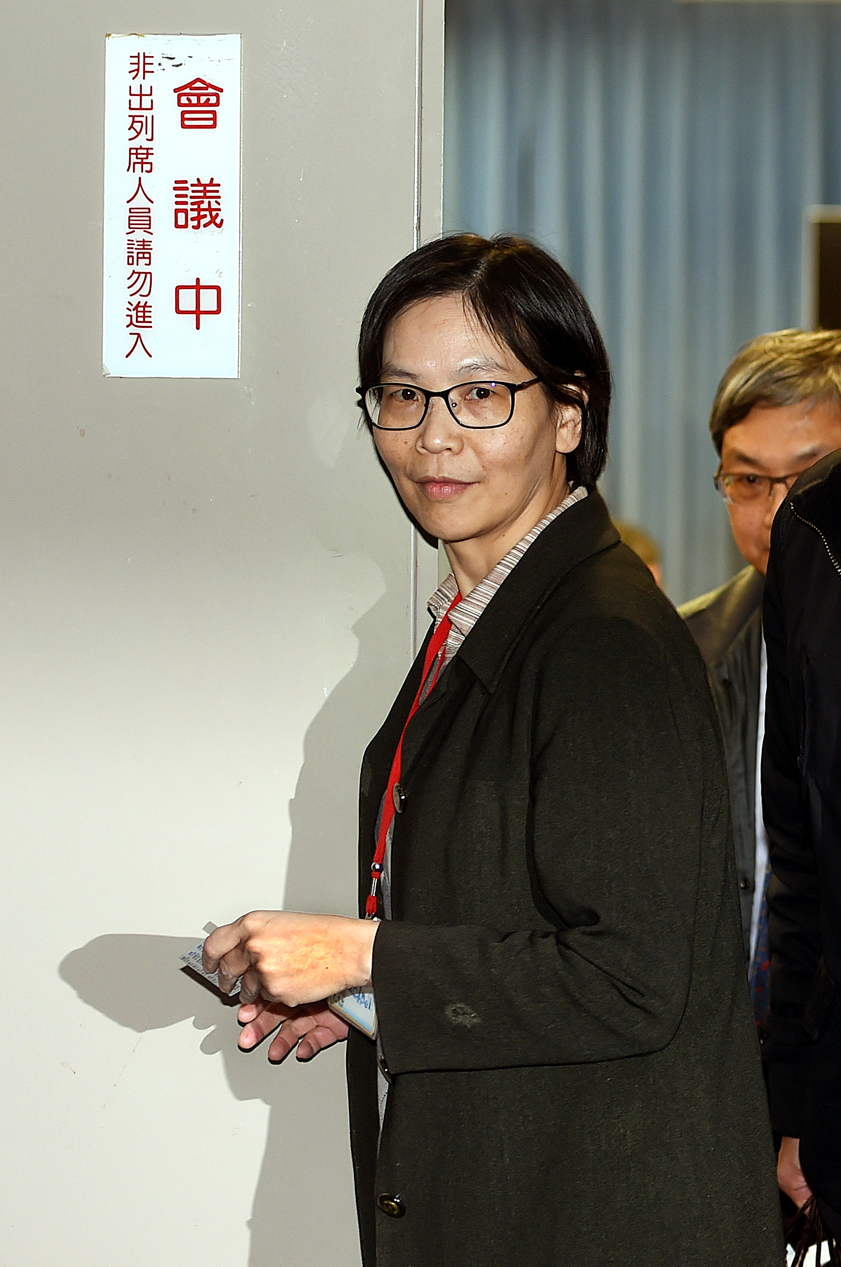 極力主張柯與綠營修補關係的簡余晏,認為蔡壁如(圖)在關鍵時刻幫倒忙。