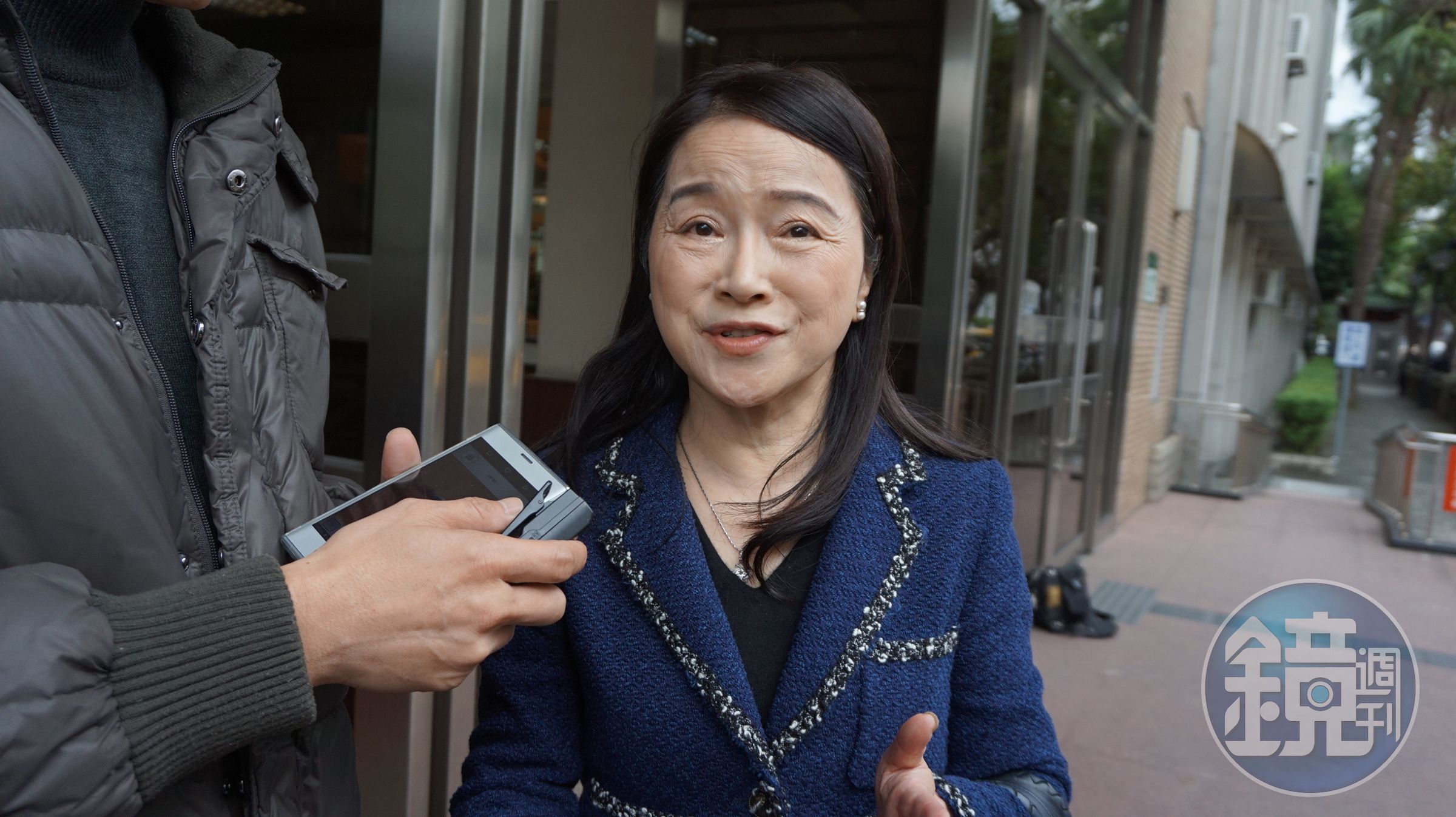 蔡壁如在關鍵時刻與周玉蔻（圖）槓上，讓極力主張柯與綠營修補關係的簡余晏不滿。