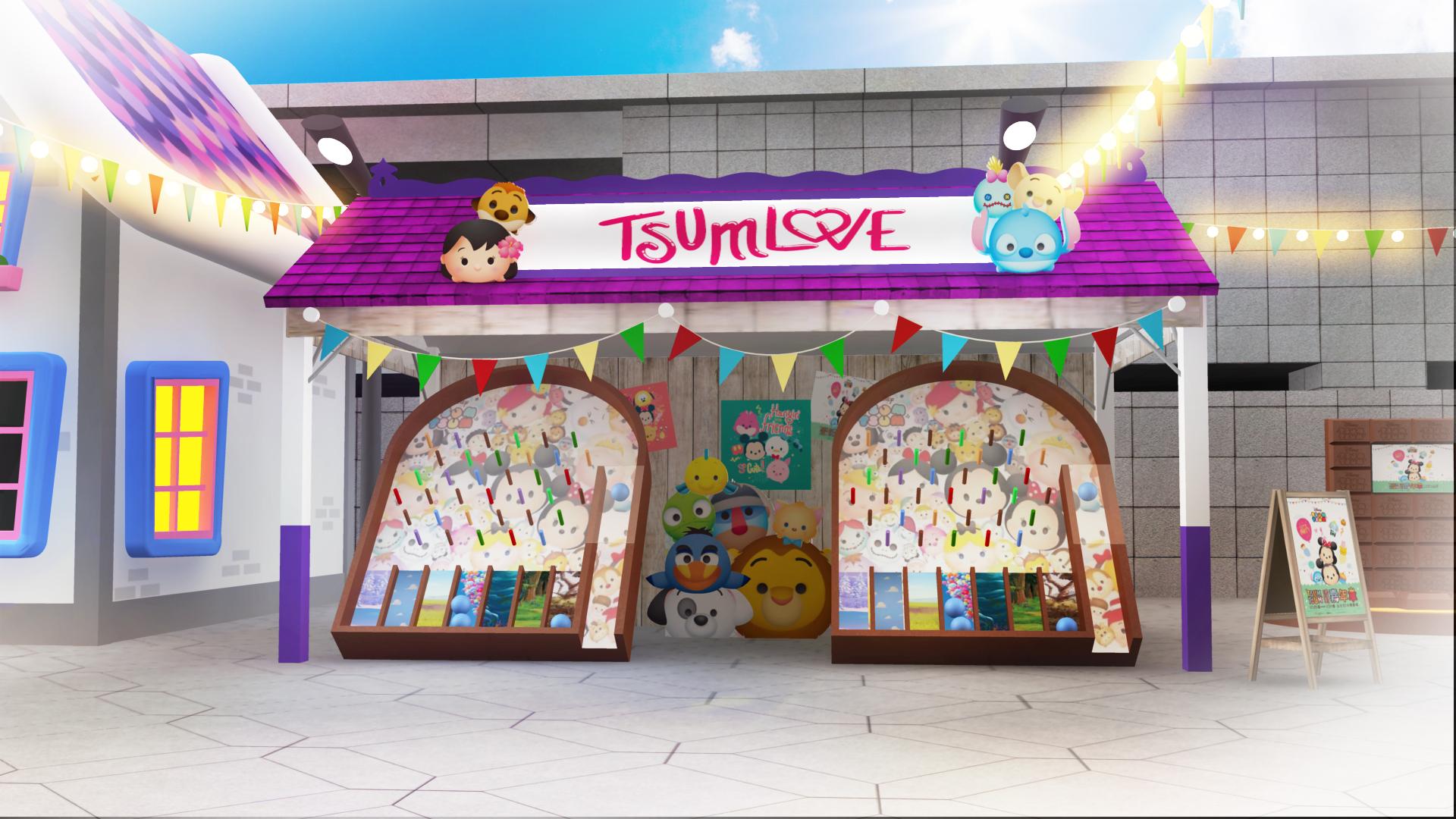 TSUM TSUM玩轉彈珠台（台北101提供）