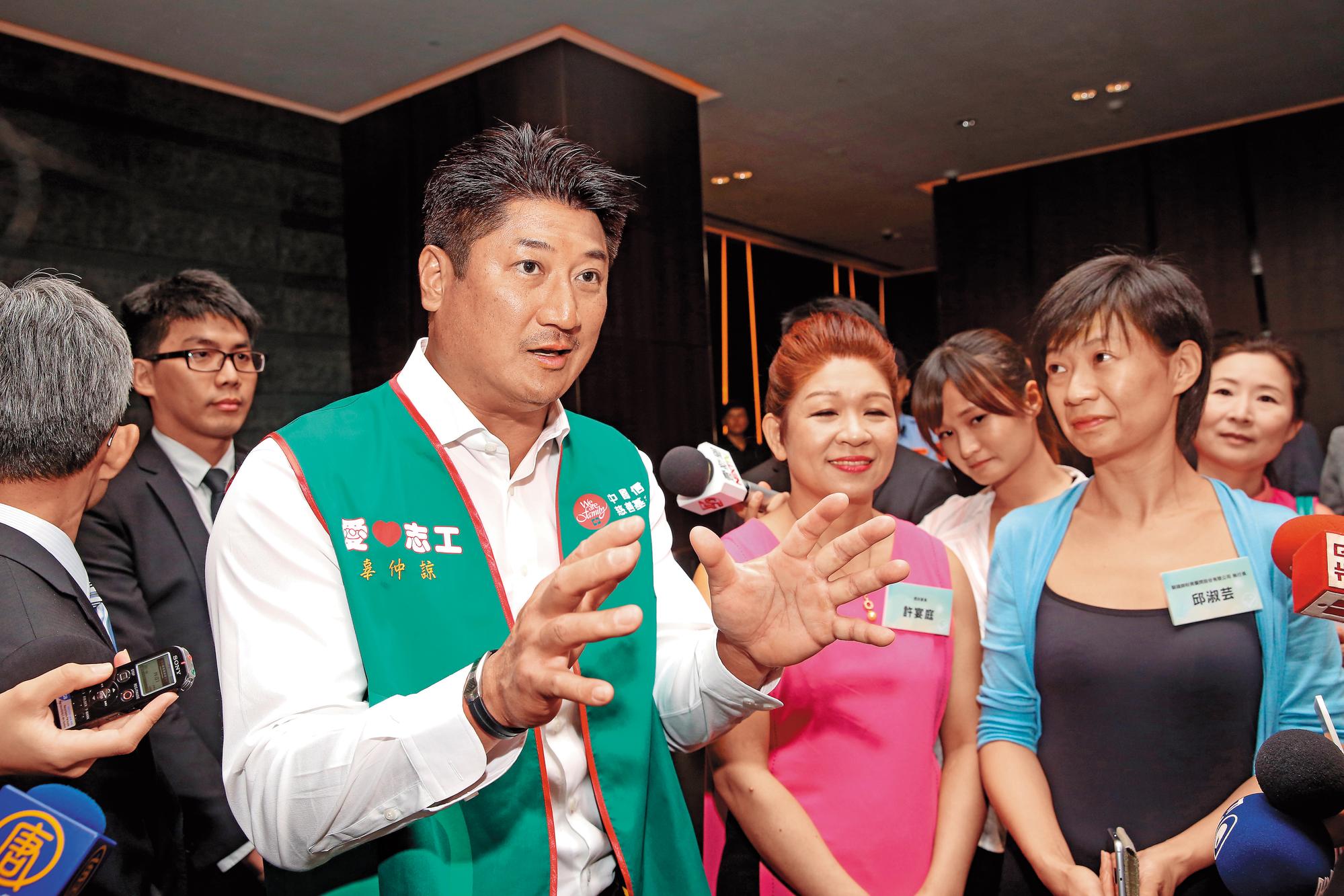 國體法通過,棒協理事長也將改選,中信慈善基金會董事長辜仲諒有意角逐。