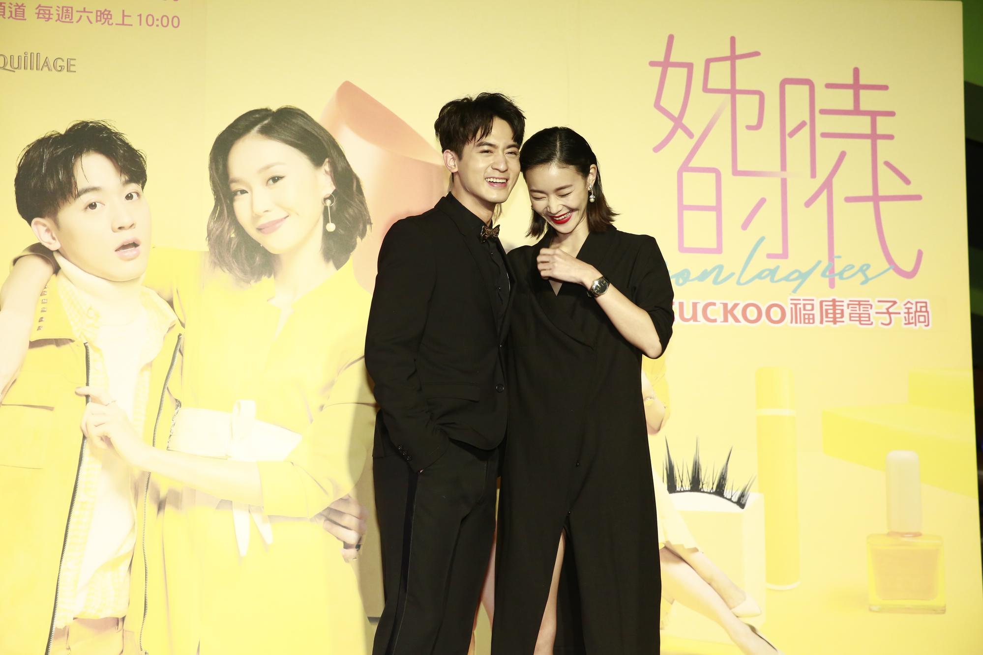鍾瑶與吳思賢雖是第一次合作,但互動熱絡感情不錯。