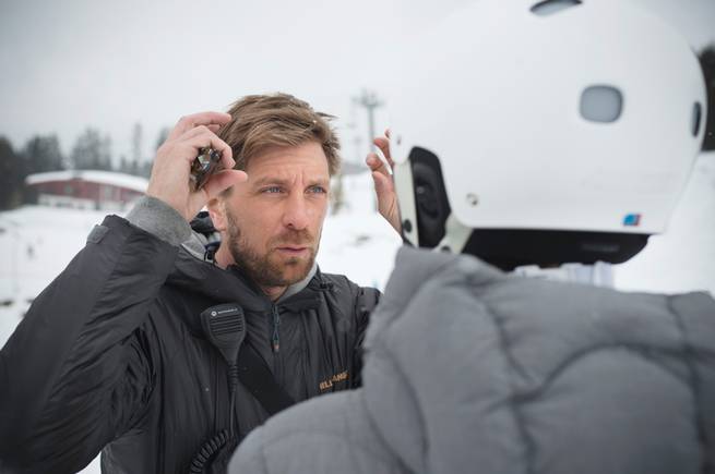 《抓狂美術館》導演魯本奧斯倫除了拍電影，最大的興趣就是滑雪。（東昊提供）