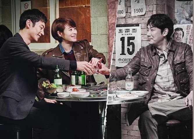 由趙震雄（右起）、金惠秀、李帝勳主演的燒腦推理神劇《信號》，1月底將在台發行中文版原著劇本。（緯來電視台提供）