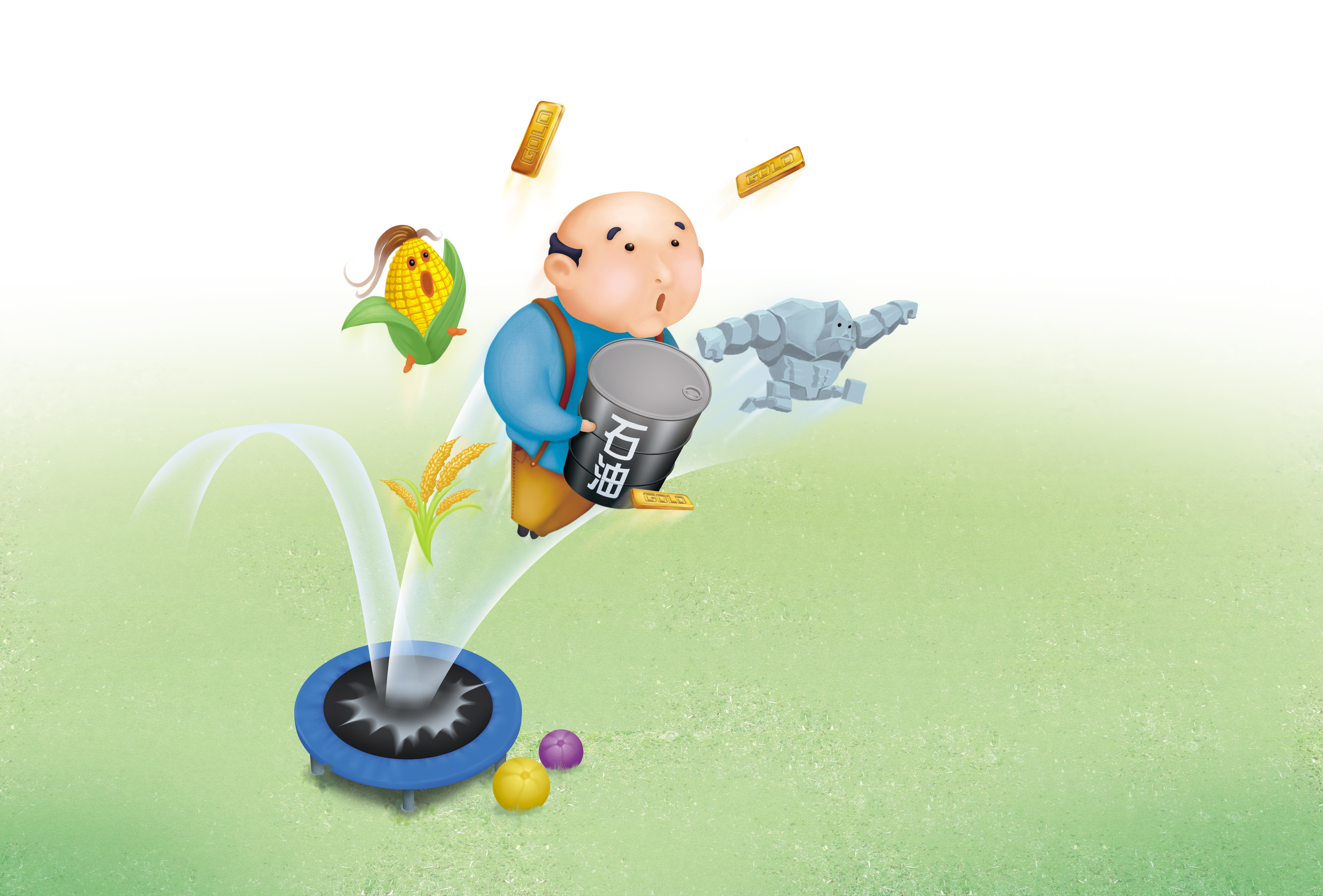 全球景氣復甦,礦業與石油等原物料需求增加,可望帶動相關基金漲勢。