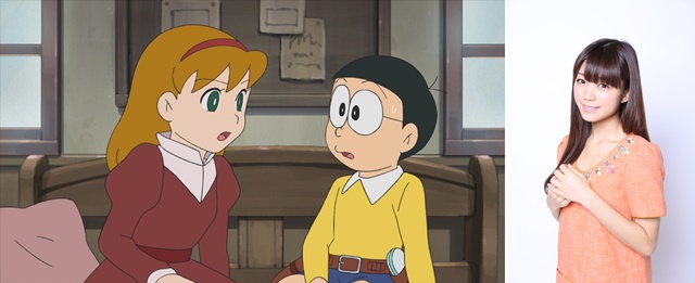 人氣聲優三森鈴子參與《哆啦 A 夢》電視動畫配音。