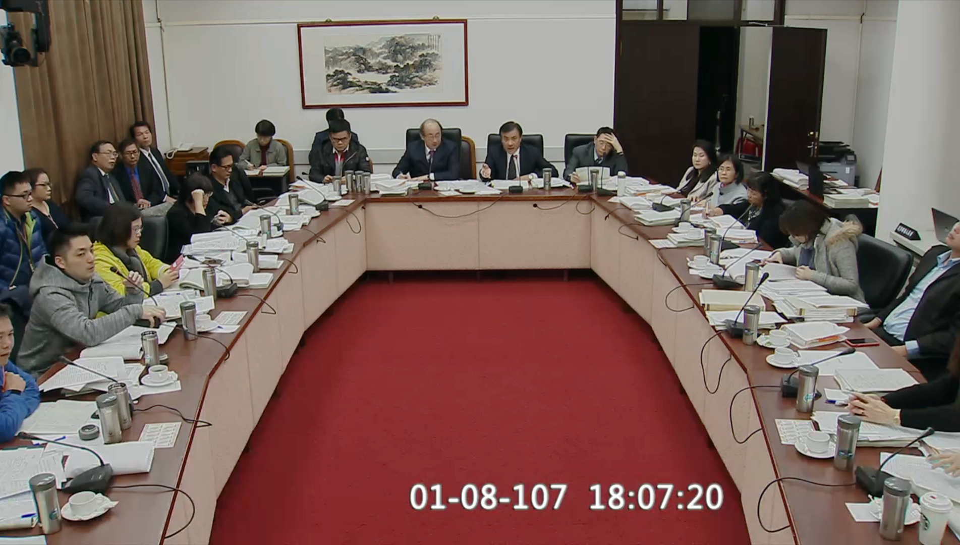 加班換補休條款是在朝野協商後才產生民進黨團的修正動議版本。（翻攝自立法院iVod系統）