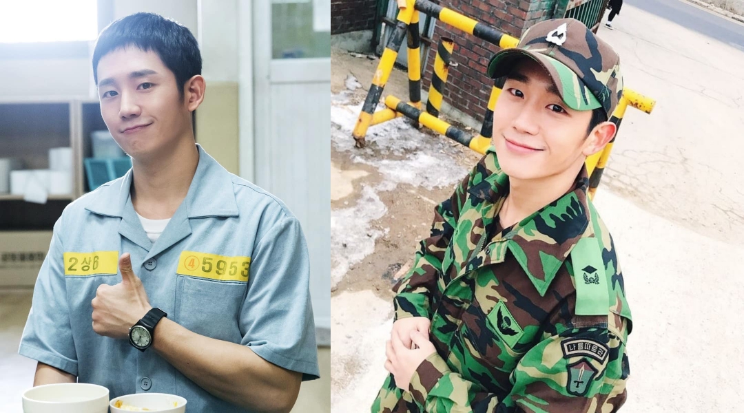 丁海寅在《機智牢房生活》演被冤入獄的軍人。（翻攝自丁海寅IG）