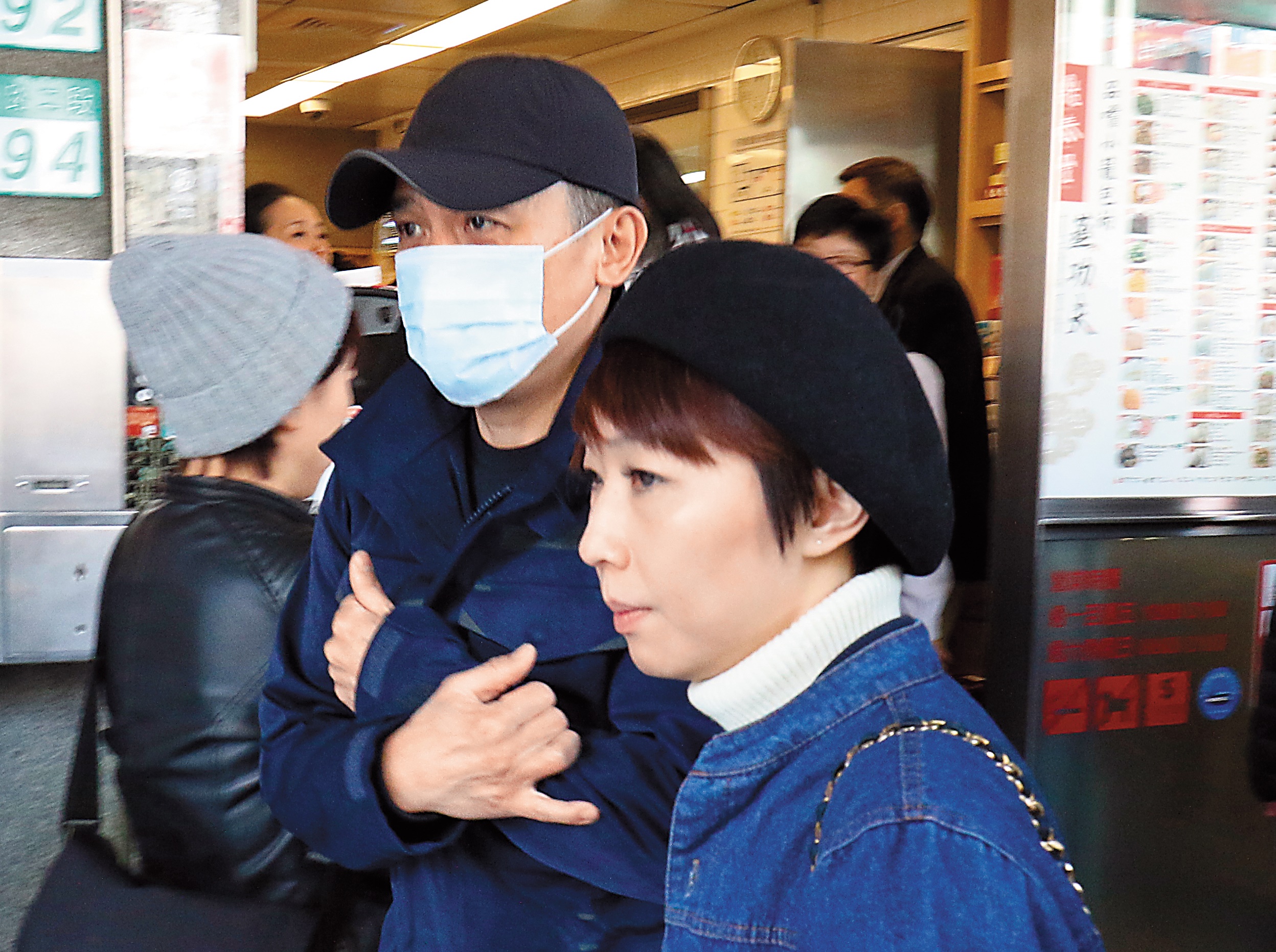 1月12日13:55，梁朝偉的台北美食行程都在捷運東門站附近，鼎泰豐本店也是他的心頭好。