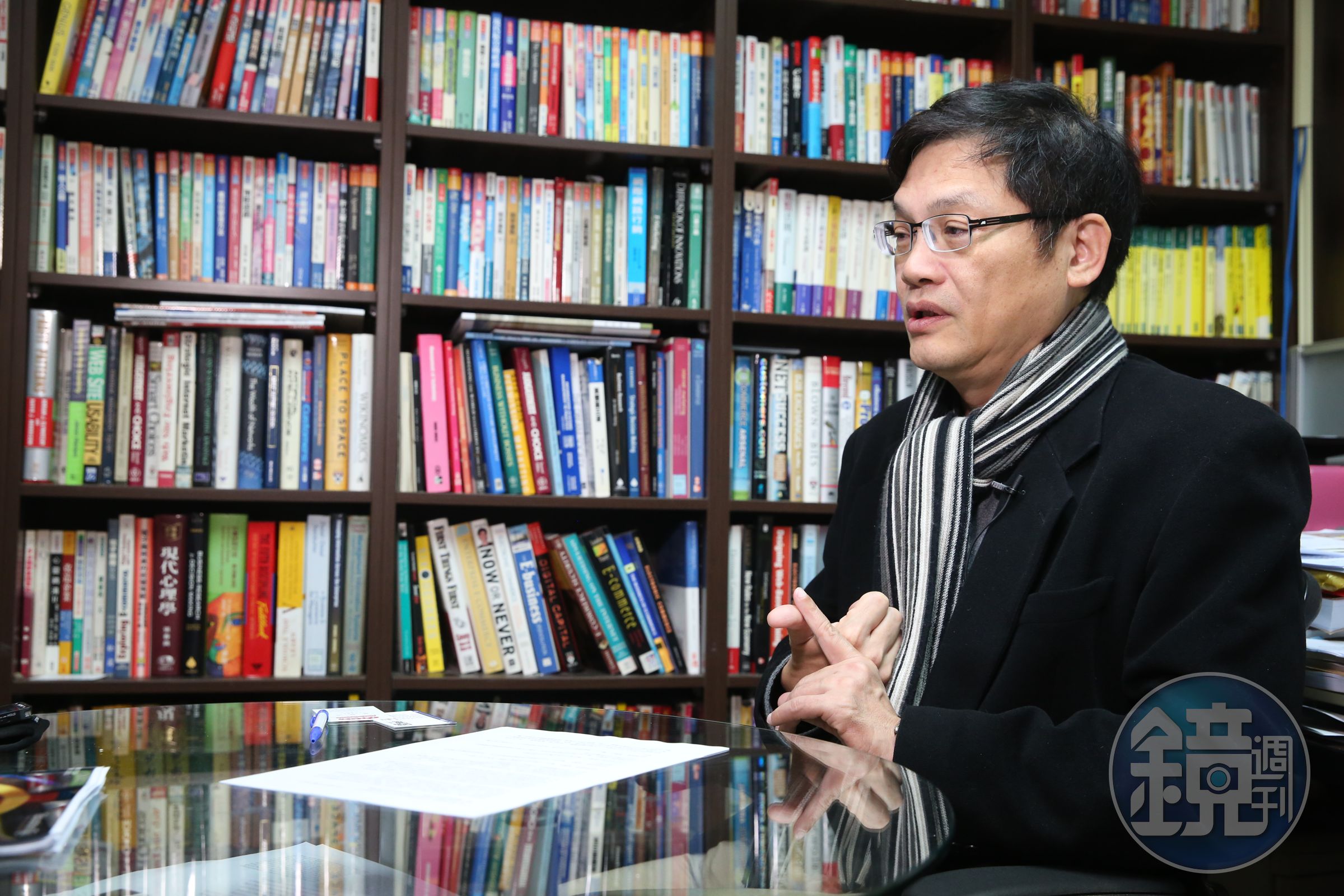 文大準校長盧希鵬接受本刊專訪，暢談未來的治校理念。