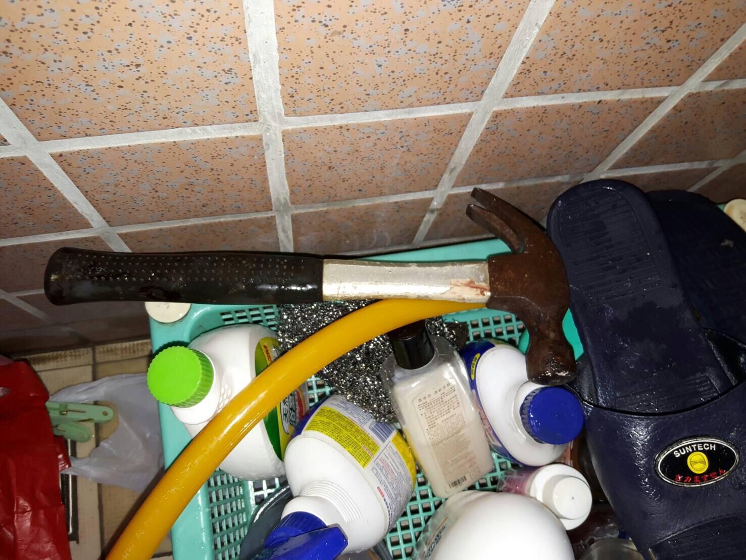 逆女不堪父母嘮叨,竟持鐵鎚殺父傷母。(翻攝畫面)