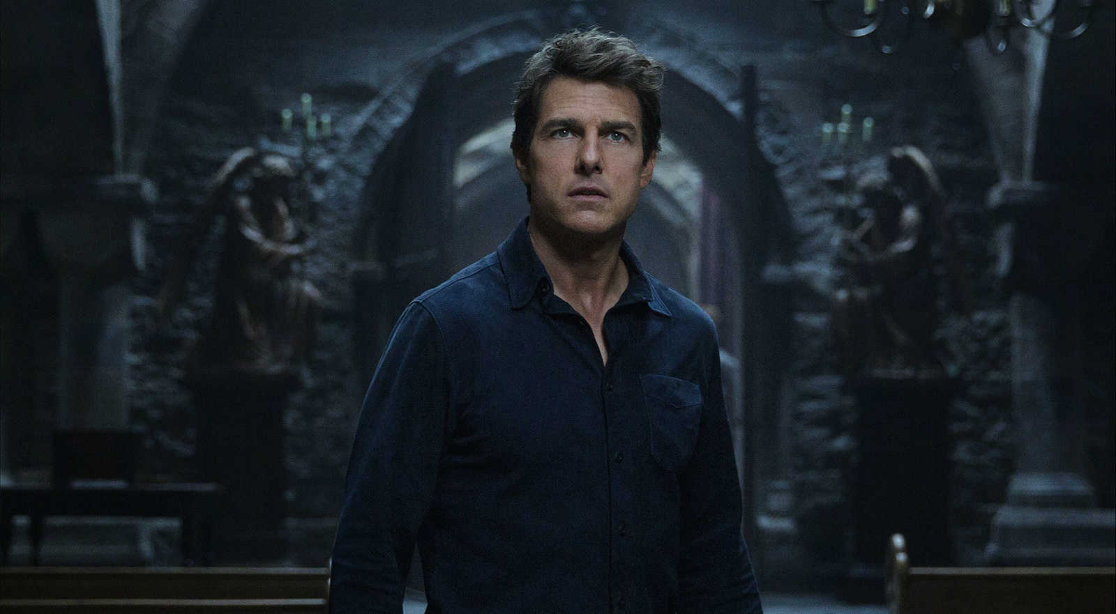 阿湯哥雖然賣力演出《神鬼傳奇》卻慘遭金酸莓影帝提名，該片也「榮獲」7項入圍。（UIP提供）