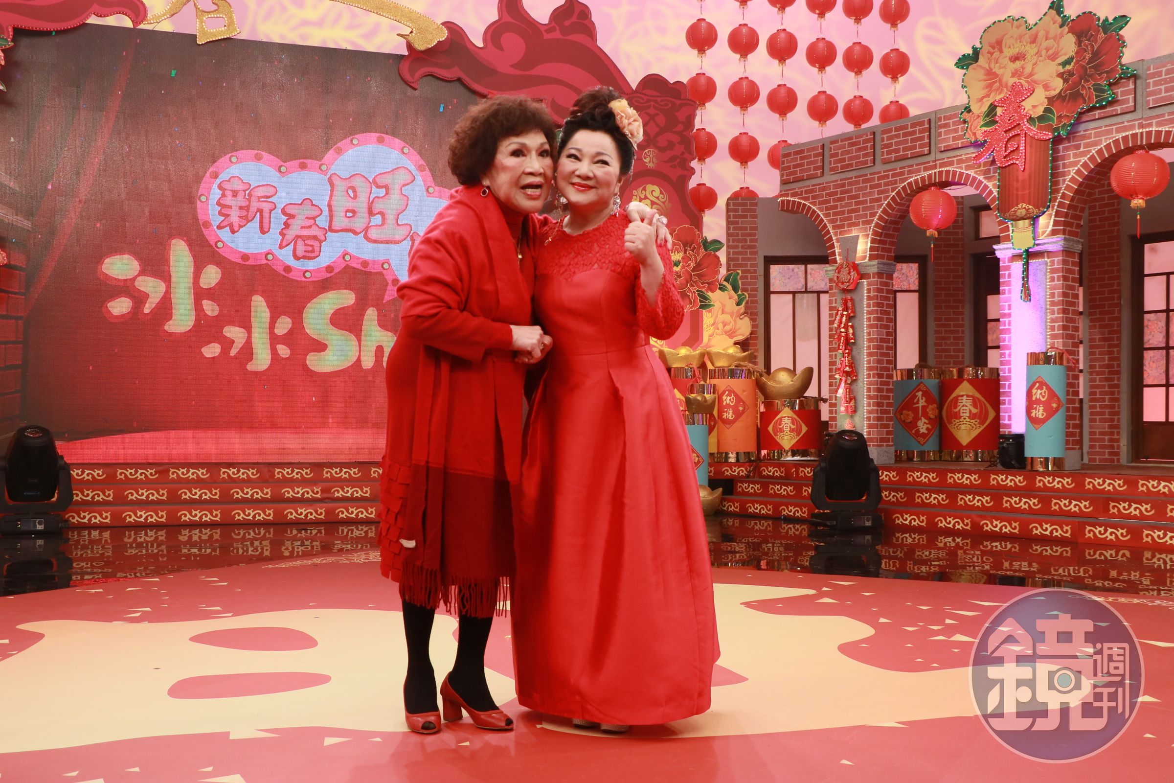 白冰冰與周遊是多年好友，感情非常深厚。（中視提供）