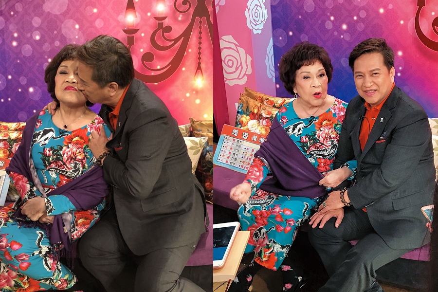 阿姑與李朝永復合之後,曾上談話性節目大大放閃,還在眾人面前親吻,看來非常性福。