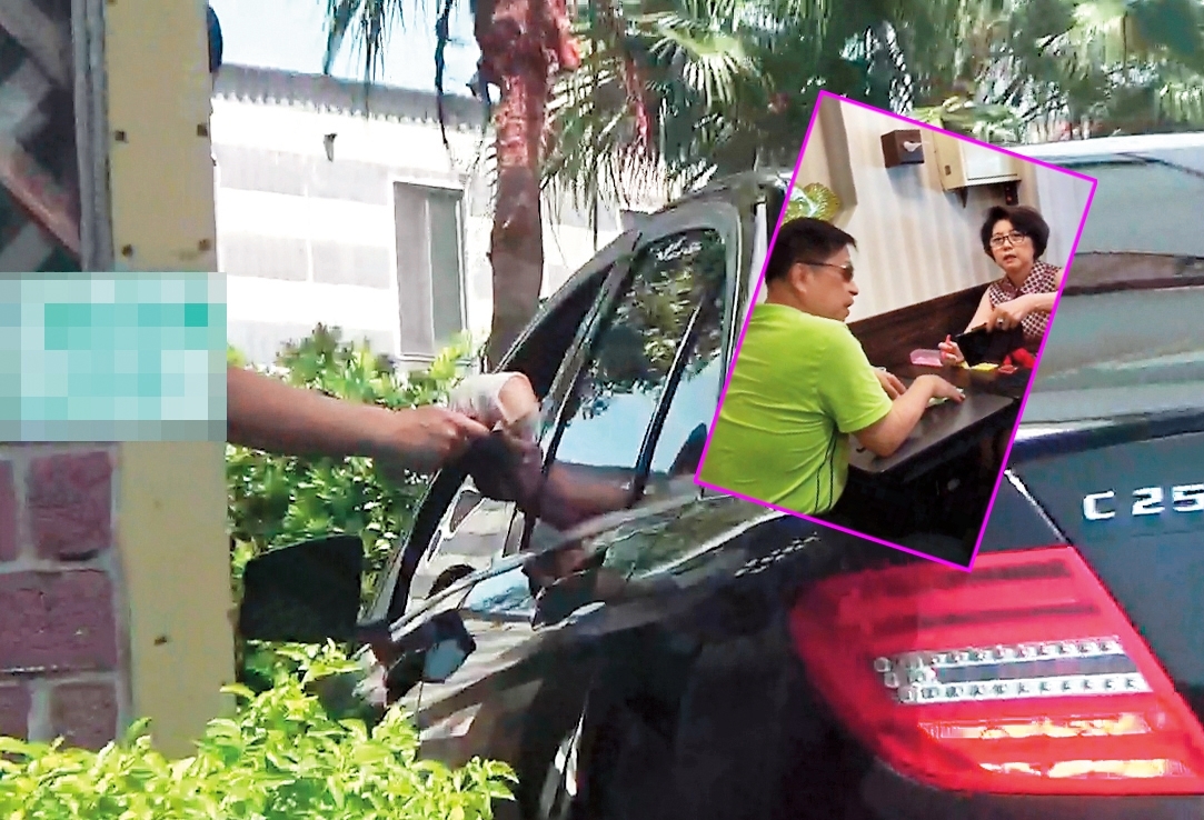 之前本刊曝光李朝永跟張姓獅奶約會畫面。