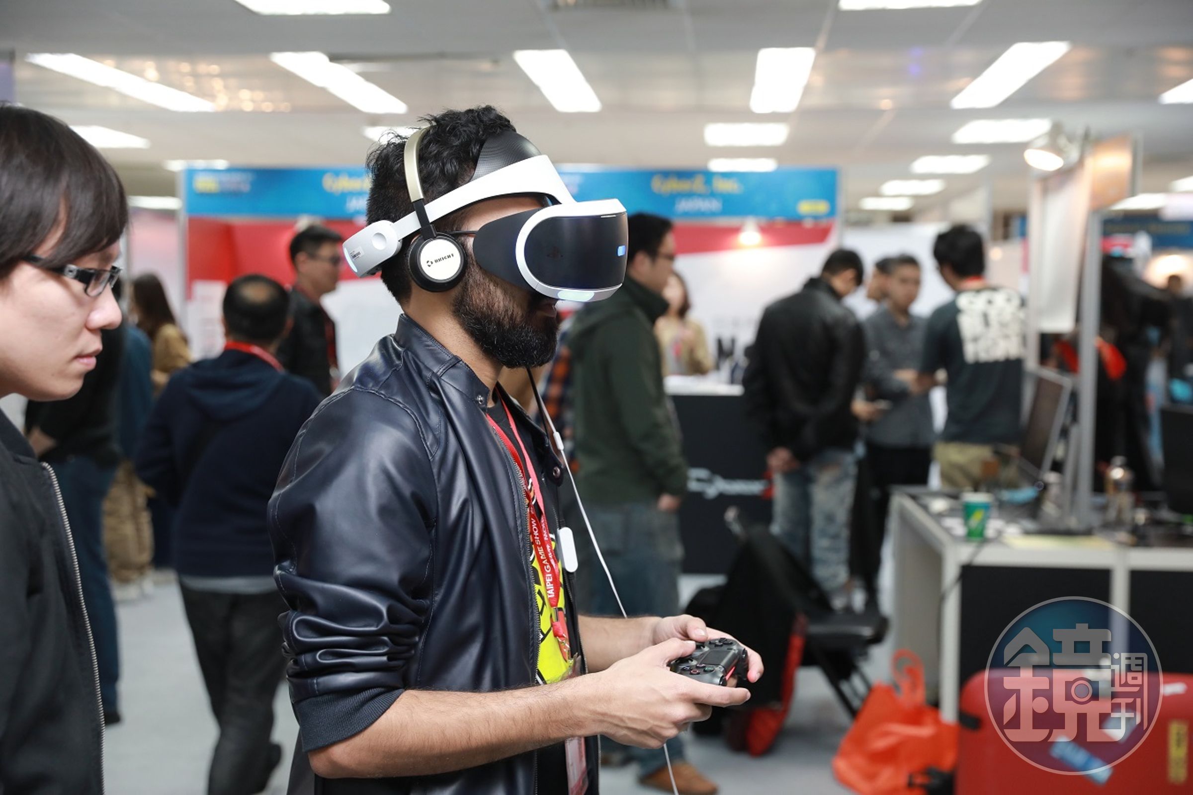 VR遊戲仍是今年展場重點之一。（台北電玩展提供）