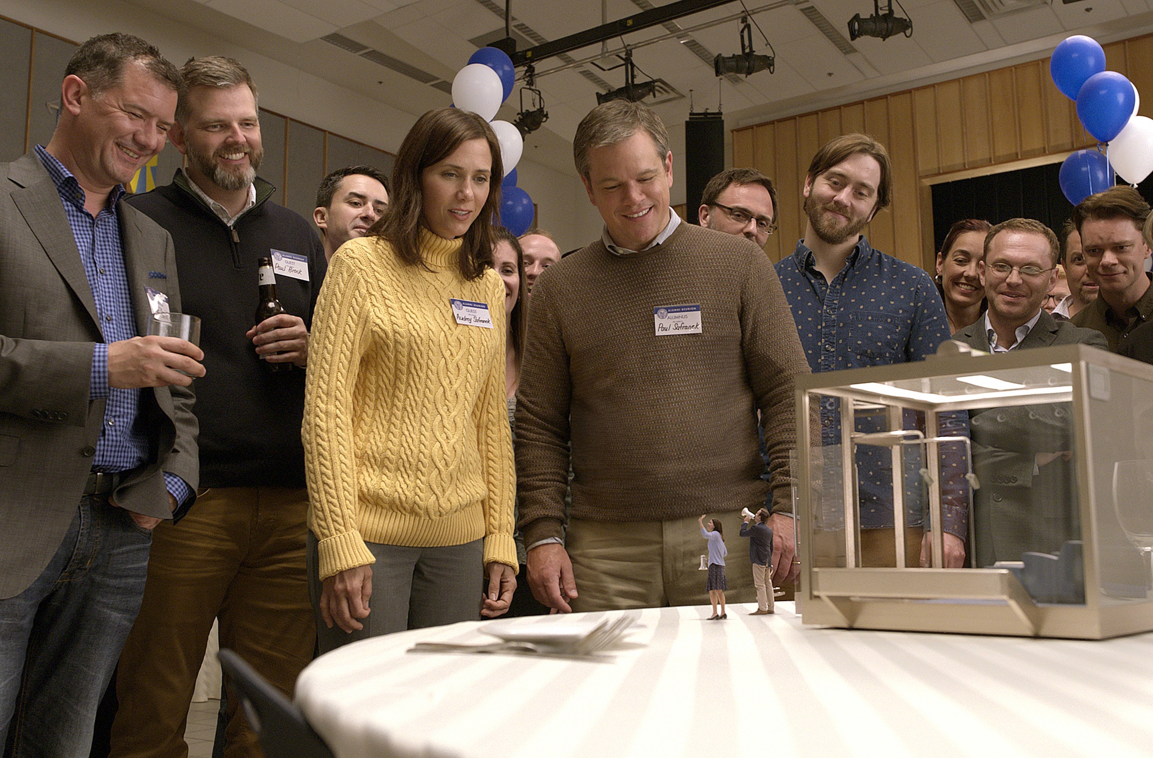 《縮小人生》以奇想的角度，藉機對中產階級、富豪人生提出了批判。（UIP提供）