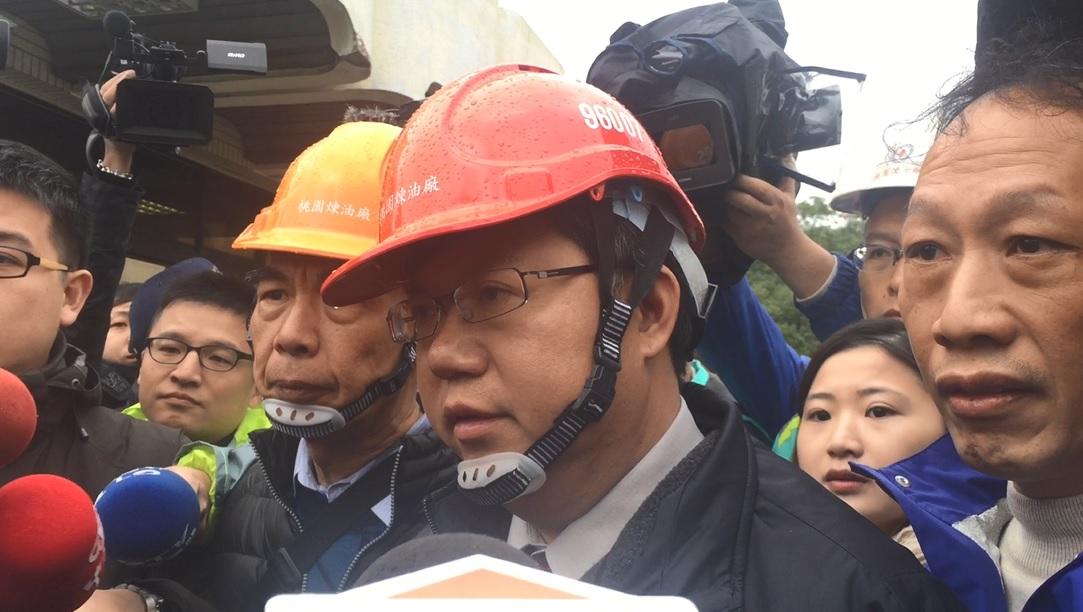 桃園市長鄭文燦指示開罰100萬元。