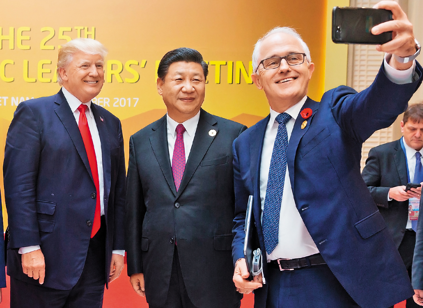 去年11月的川普亞洲行，習近平簽署了總金額高達2,535億美元的對美採購與投資合約。（翻攝自Whitehouse Flickr）