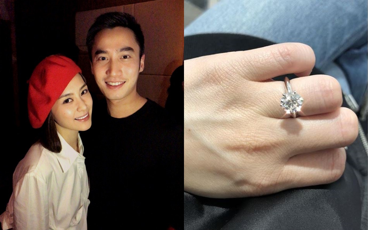 鍾欣潼（阿嬌）凌晨po震撼彈，宣告已接受男友賴弘國求婚。（翻攝自網路）