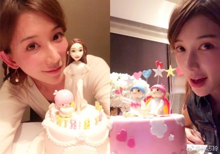 助理對外表示林志玲是由於免疫系統失調，才無法出席《西遊記女兒國》的首映。（翻攝微博）