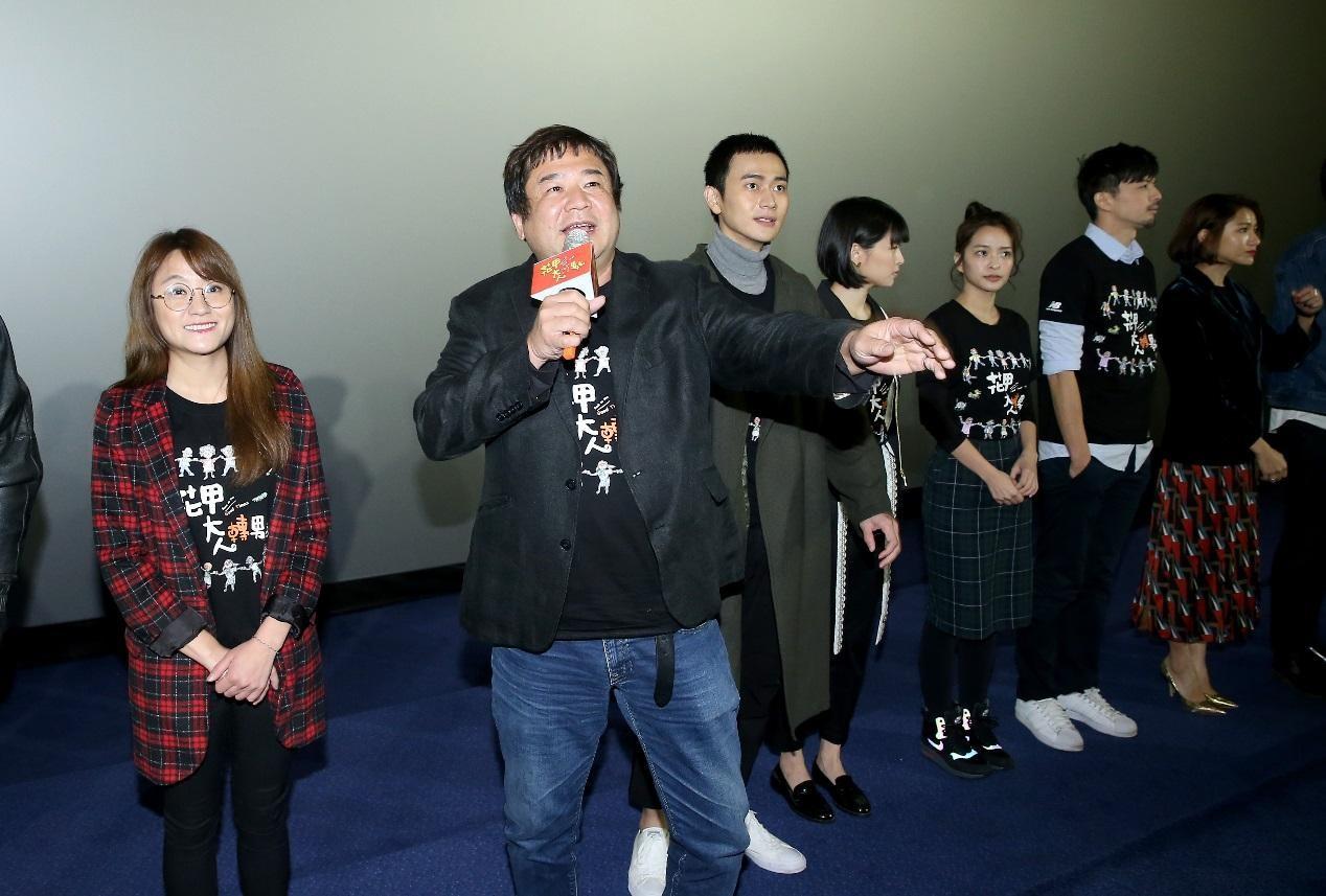 瞿友寧每週開行銷電影會議,沙盤推演,期待《花甲》夾帶粉絲經濟,至少能衝出1億元票房。(氧氣電影提供)