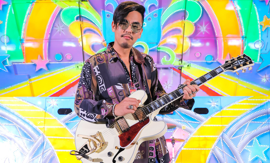 柯有倫笑稱想有一台電子花車。（種子音樂提供）