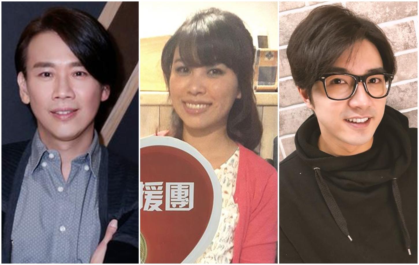 演藝圈內管不住情慾的藝人不勝枚舉。左起：彎彎、陶喆、賀軍翔。