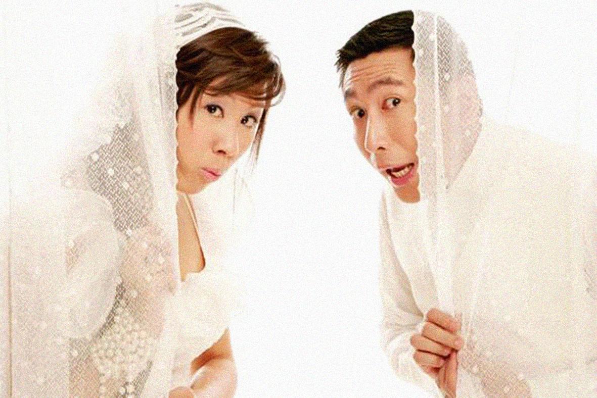 結婚不久,宋少卿還跟老婆上節目大聊夫妻細節,分享彼此恩愛的故事,但近年來宋少卿對私事愈來愈低調。(翻攝自台北法國巴黎婚紗臉書粉絲頁)