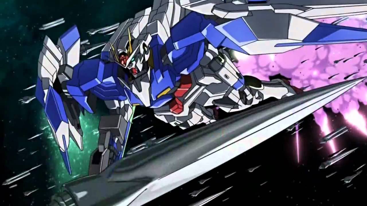 《鋼彈OO》以「溝通」為主題，在劇場版中，人類甚至還想和外星人「溝通」！圖片來源：翻攝自YOUTUBE（https://www.youtube.com/watch?v=KKNeezhlxNw）
