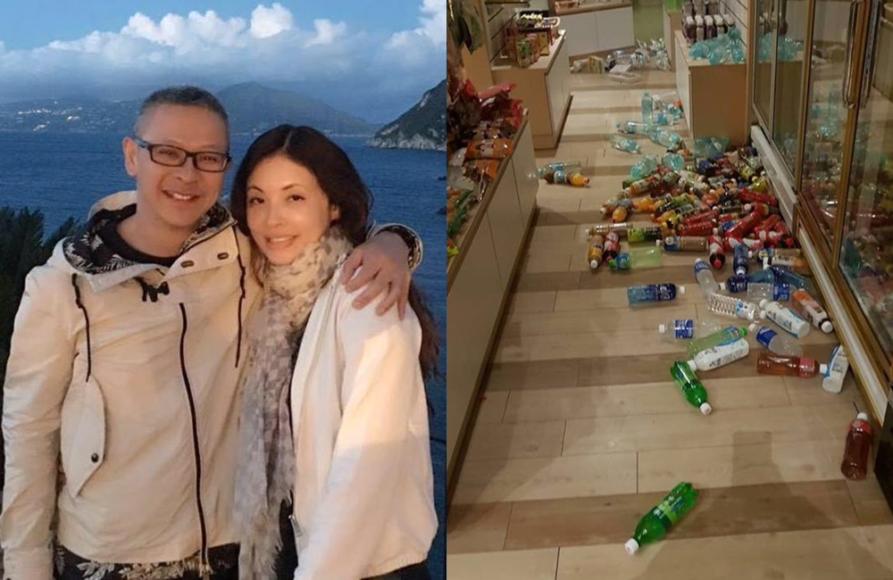 知名美侖飯店也謠傳樓歪，美侖飯店集團長媳何如芸7日清晨在臉書po文闢謠。（取自何如芸臉書）