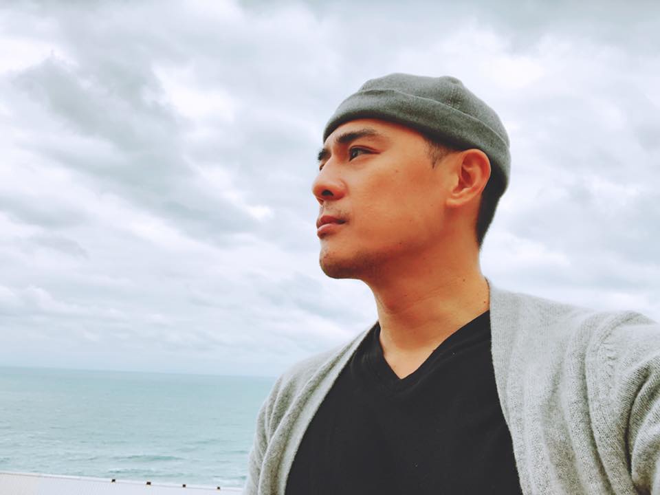 竇智孔在花蓮有房產，休假時常帶著妻小到花蓮住。 （摘自臉書） 