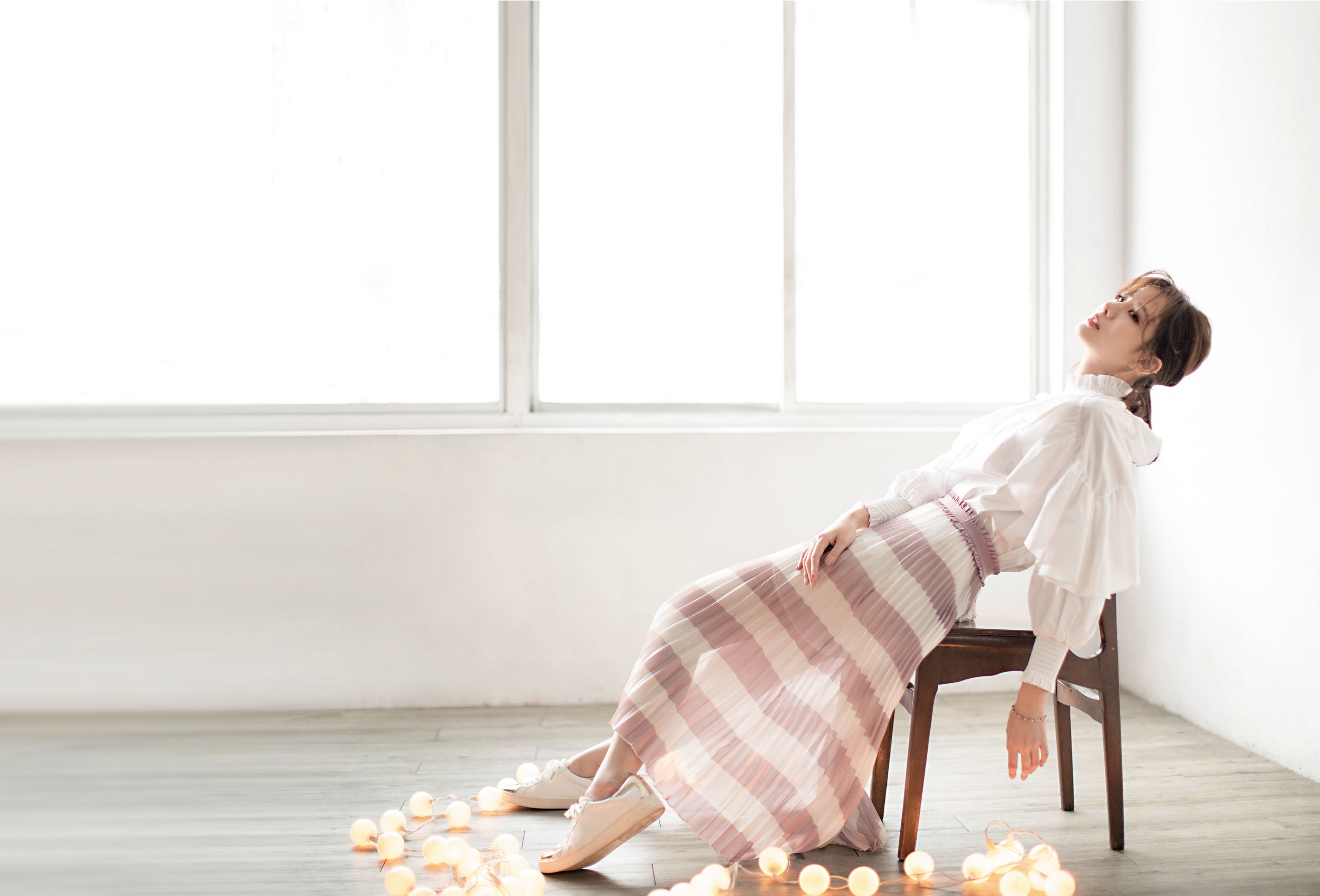 去年底盡全力演完越南外配，安心亞感想是：「殺青後回到家躺在床上時，我跟自己說『妳真的辛苦了，妳好棒。』」