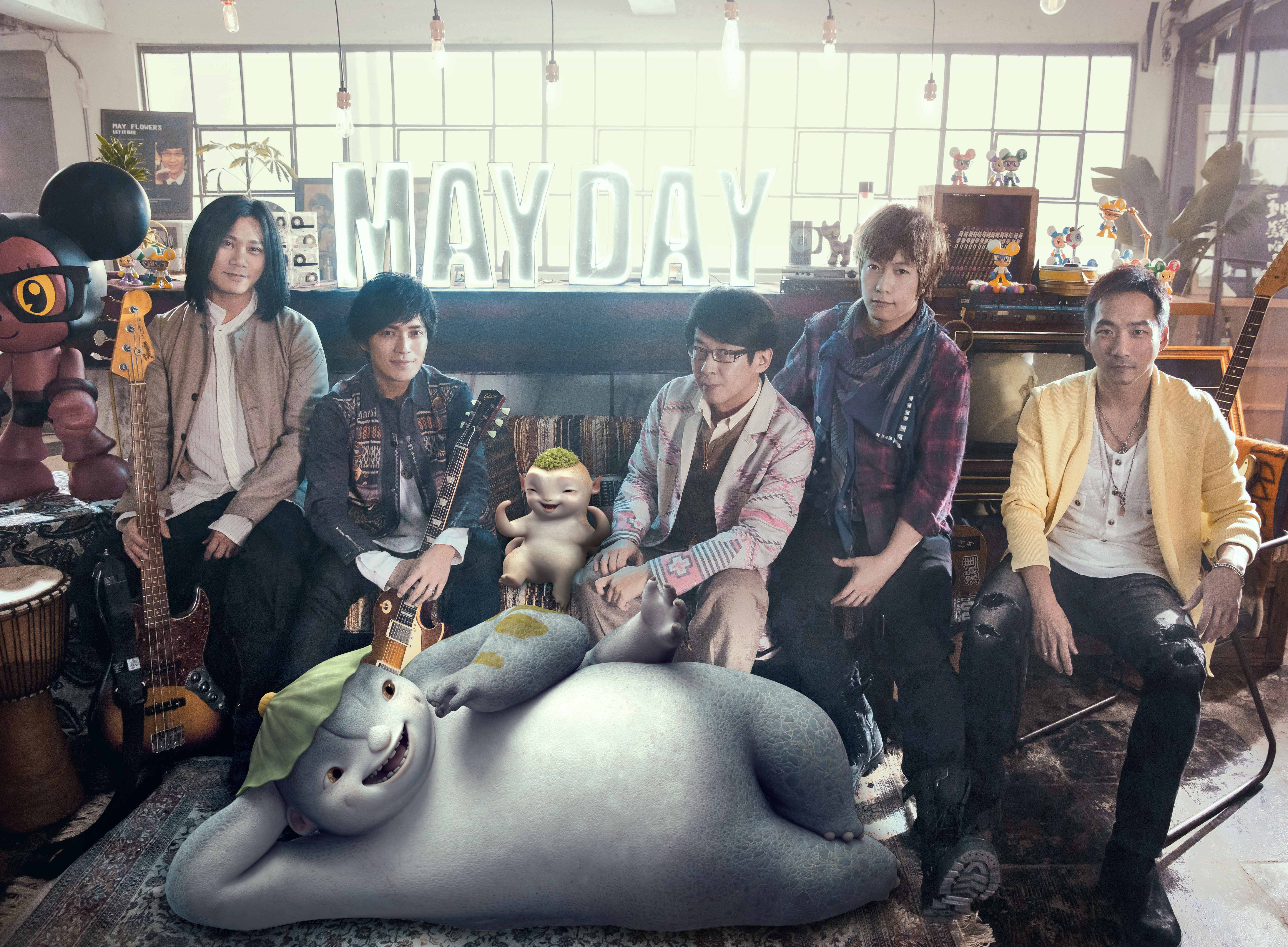 五月天宣佈捐出500萬台幣救助花蓮震災，期待能拋磚引玉。（相信音樂）