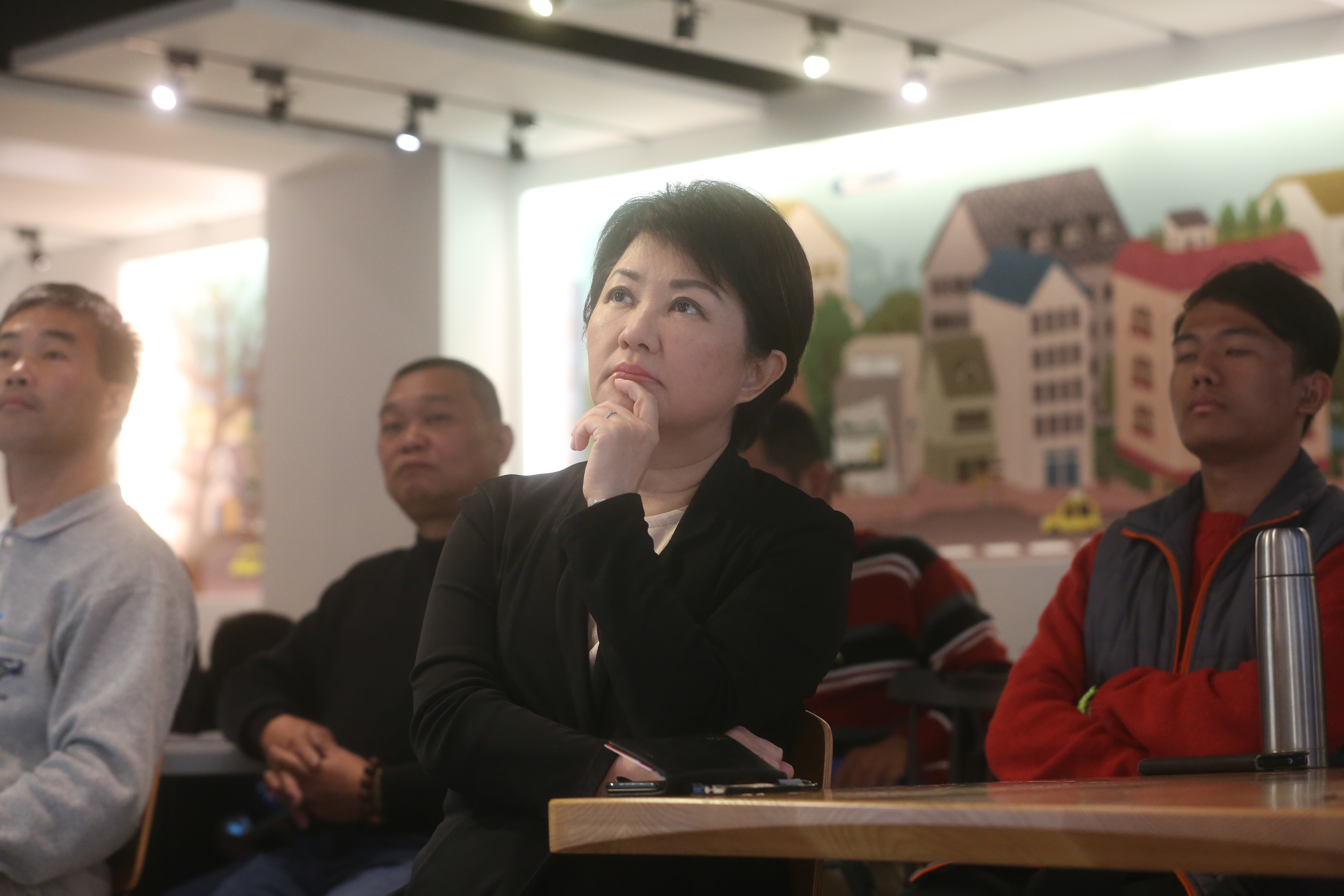 立委盧秀燕初選民調以0.6%險勝江啟臣，將代表國民黨征戰台中市。