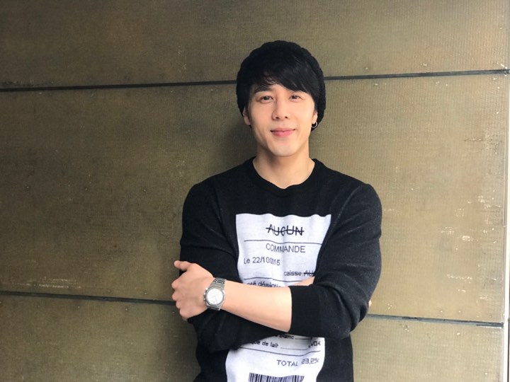 胡宇威回台灣過年，很關心花蓮居民的現況。