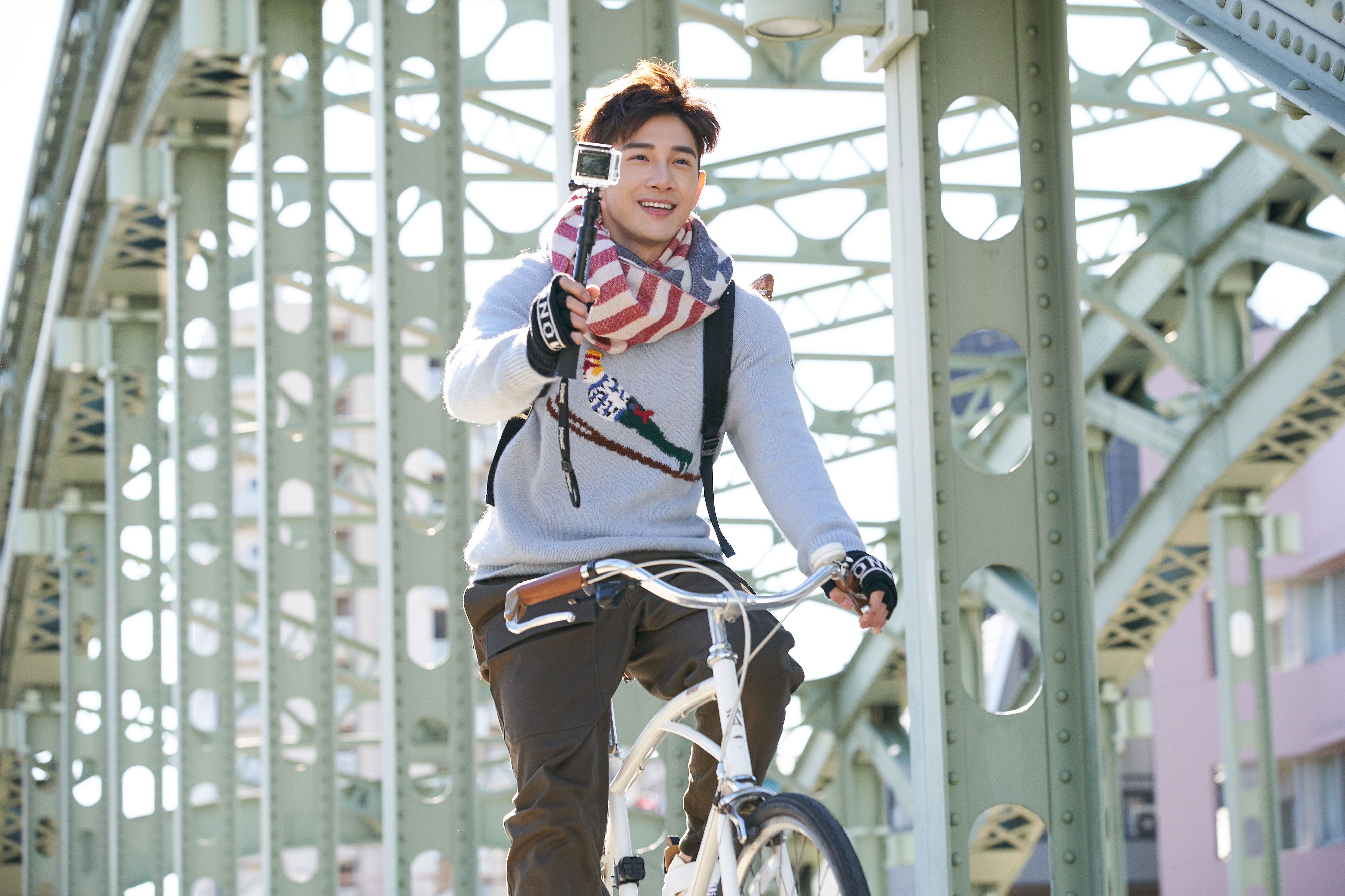 張立昂私下熱愛運動。(潮旅Ciao提供)