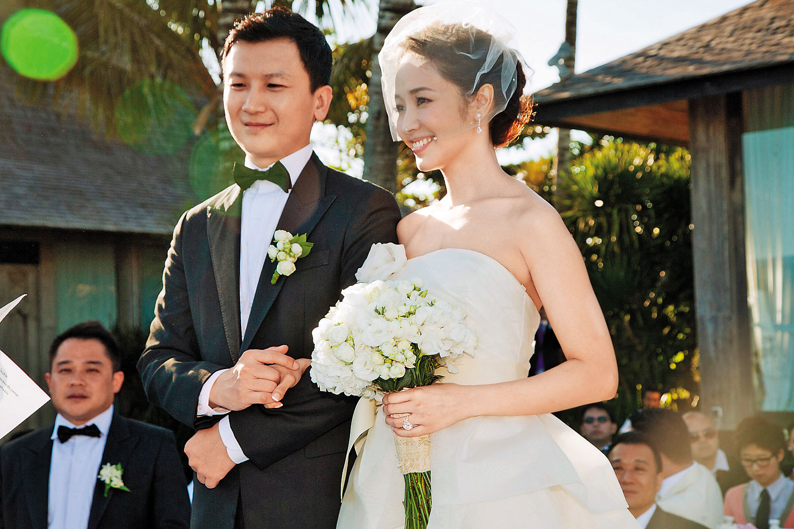 侯佩岑與丈夫黃柏俊7年前在峇里島辦婚宴，外傳花了1,700萬元。（資料照）