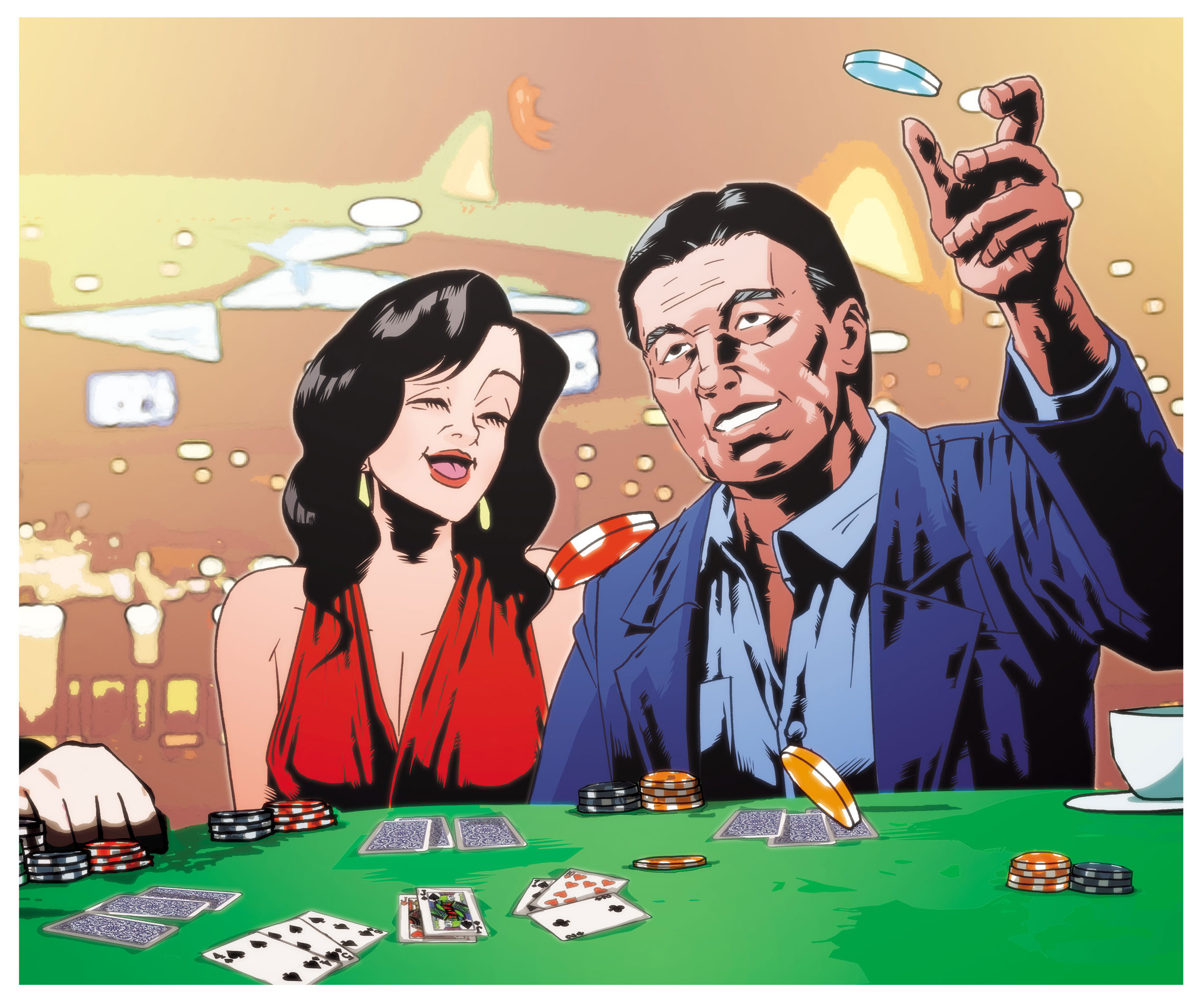 藝人侯佩岑的公公黃進春遭爆攜女伴小茹赴澳門豪賭，卻賴債1600萬元。