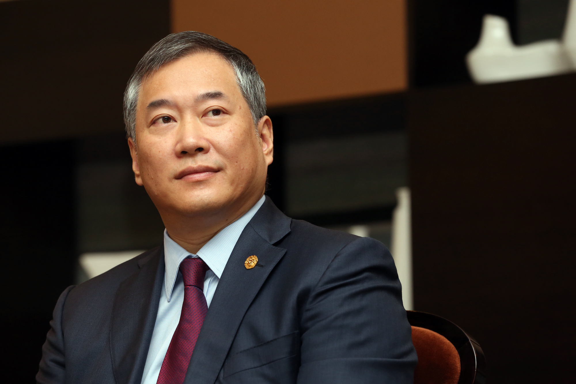 在美國軍校高中部念2年後，辜仲立又轉念父親辜濂松曾就讀的紐約大學史坦利商學院。